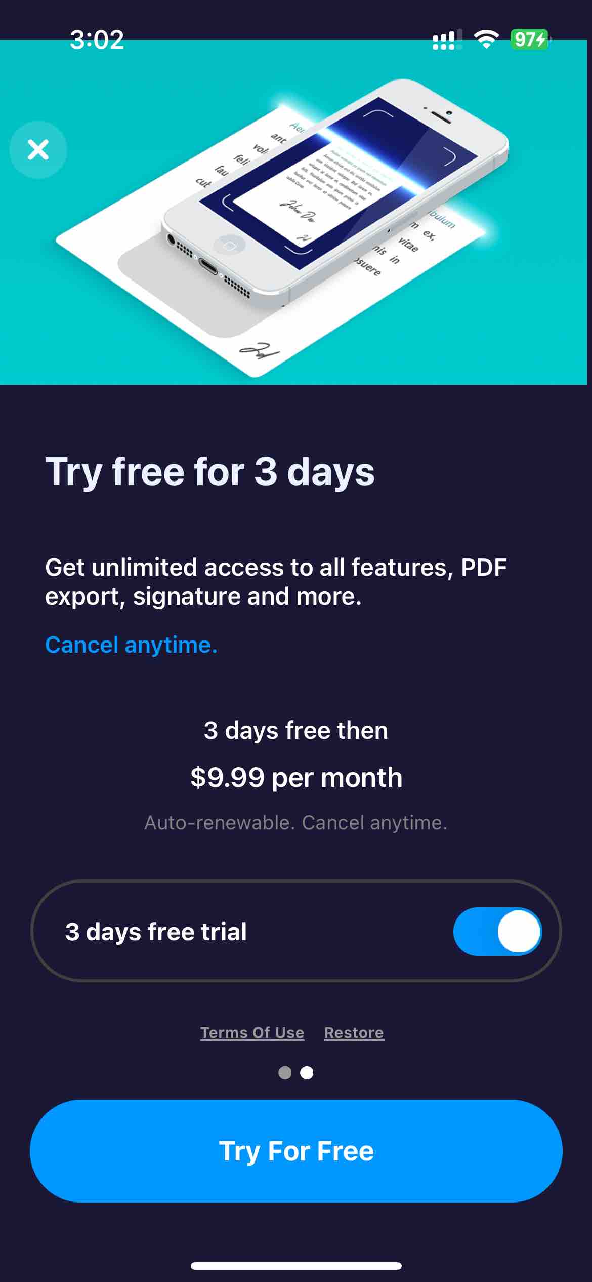 Scanner - Edit PDF & documents