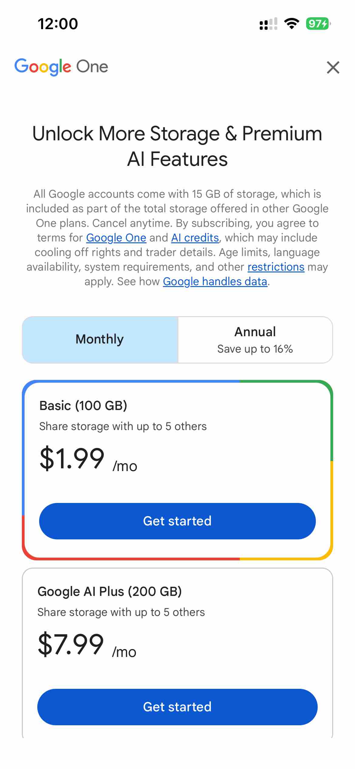 Google One