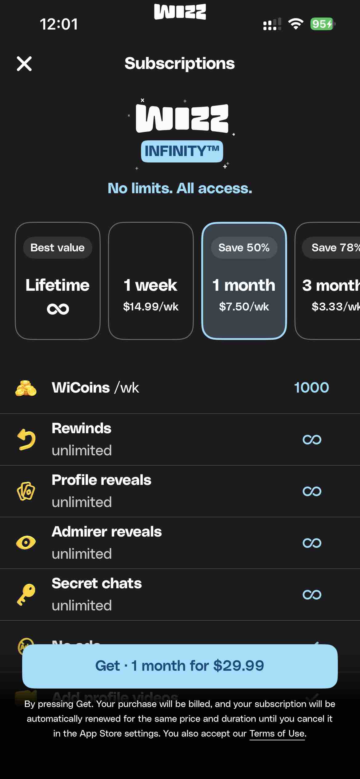 Wizz App - chat now