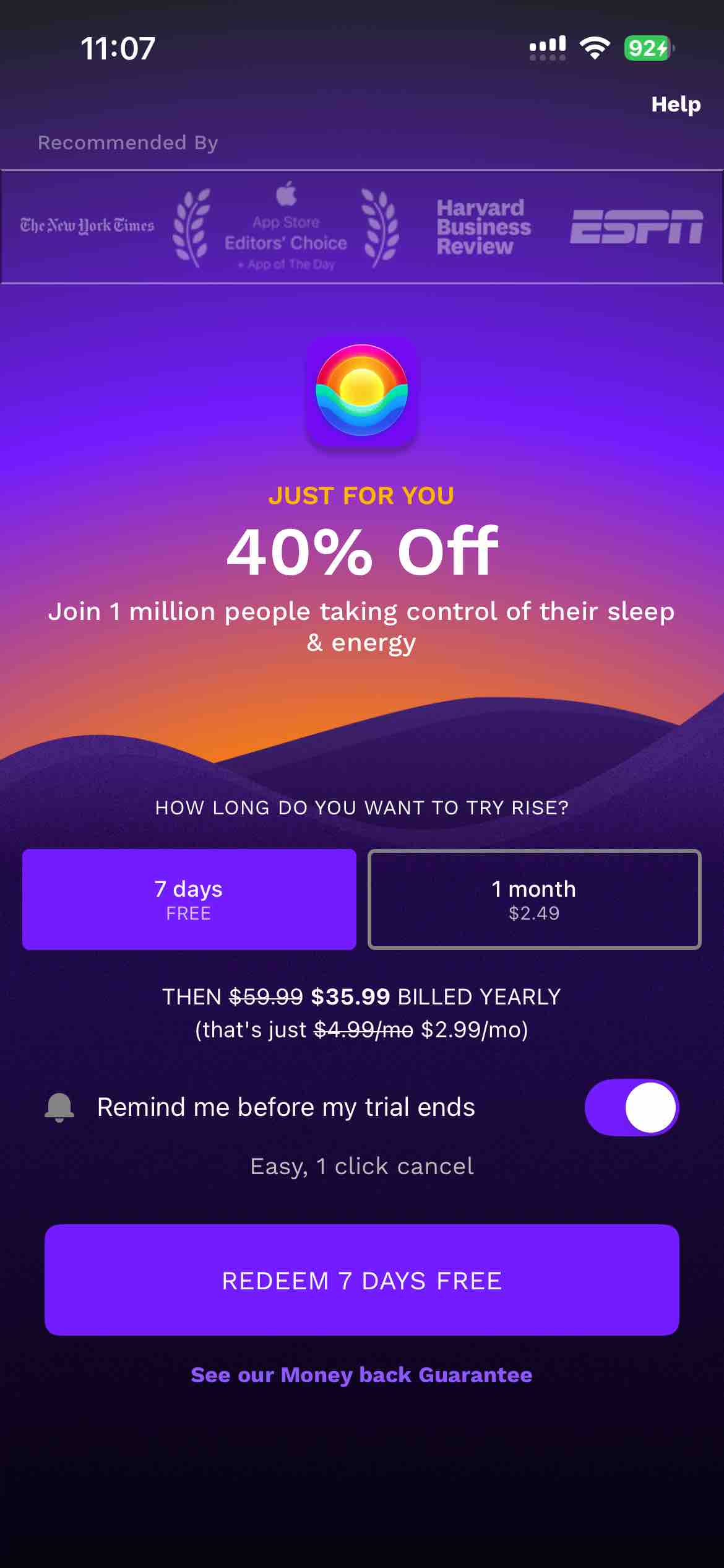 RISE: Sleep Tracker