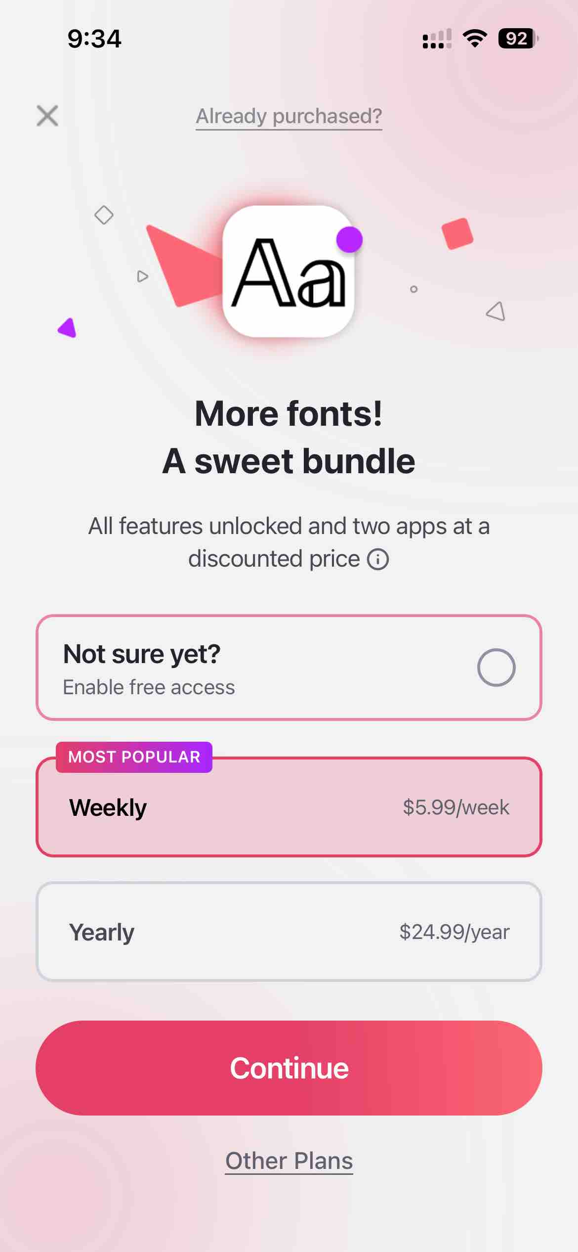 Fonts - AI Stickers