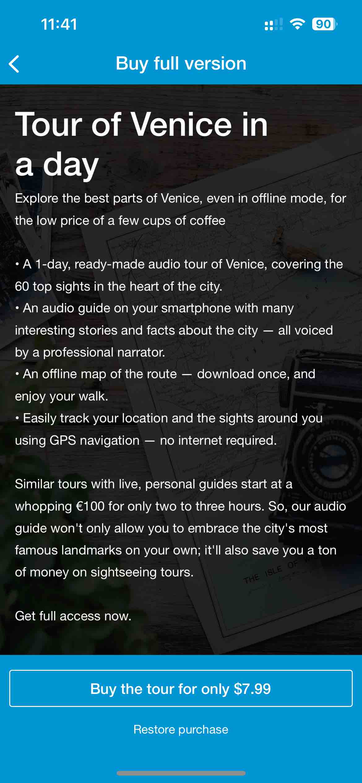 Venice Audio Guide Offline Map