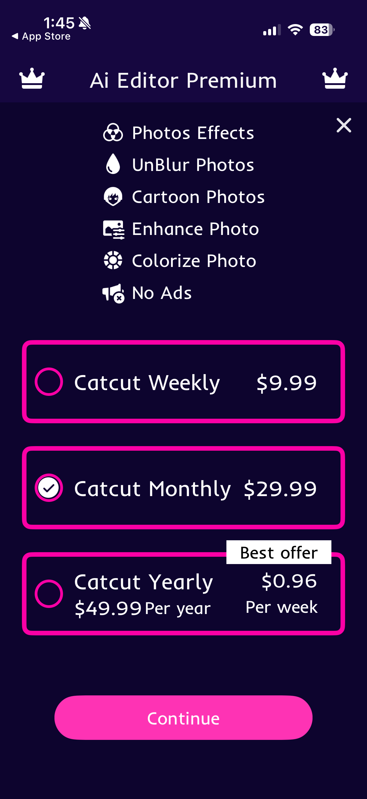 Cut - Photo Retouch & Enhance