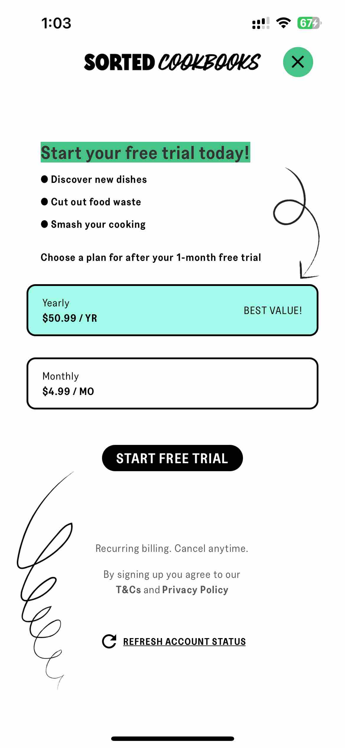 Cookbooks by Sorted Food