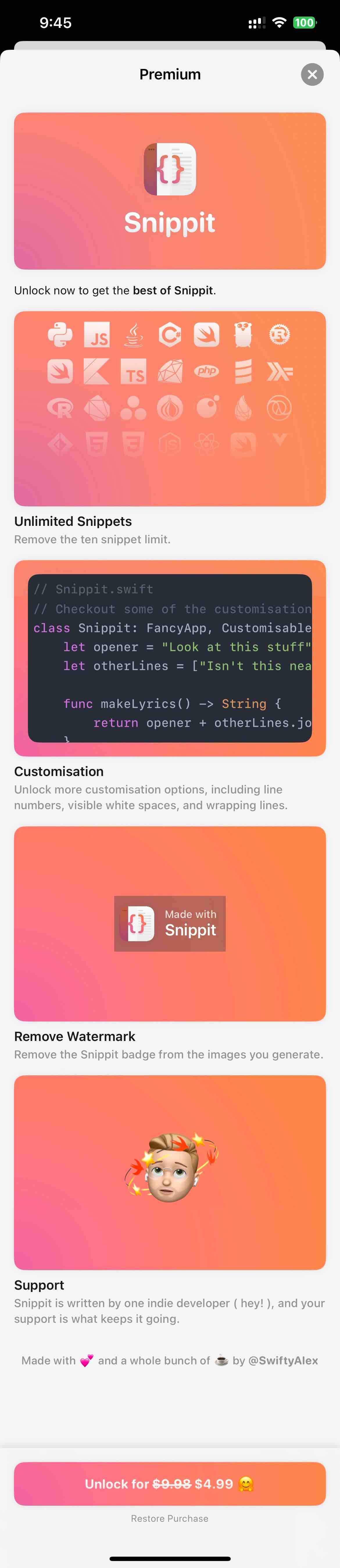 Snippit - Code Snippet Manager