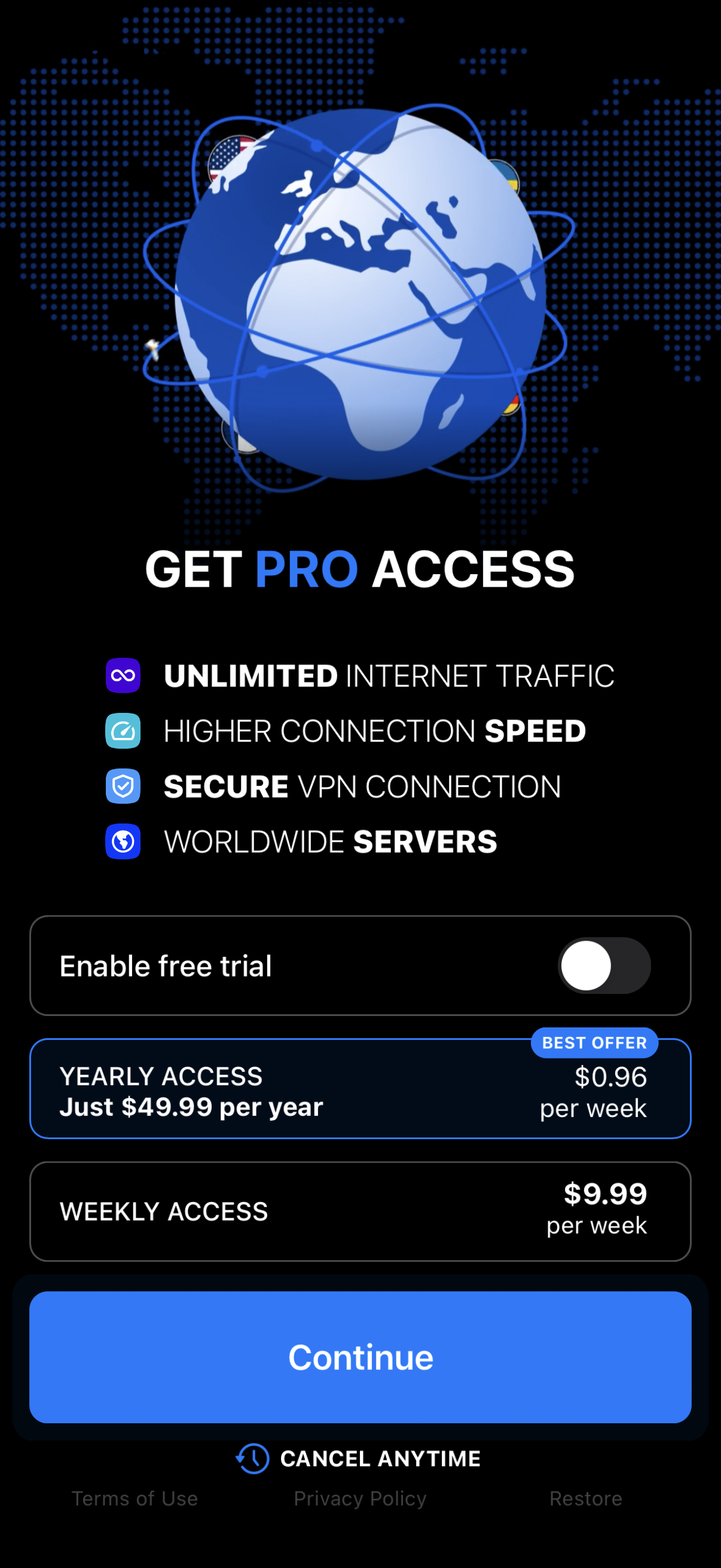 Secure VPN & Fast Proxy Master