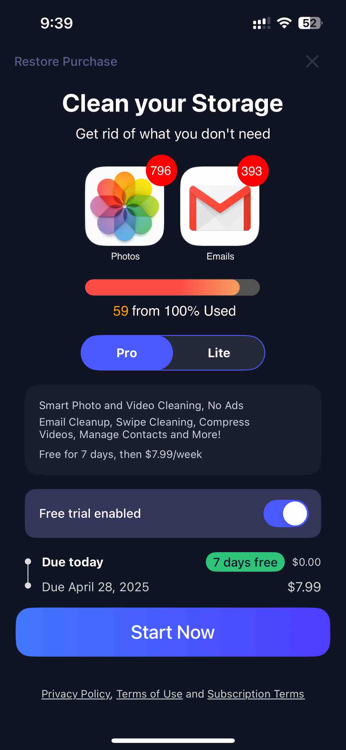 Cleaner Guru: Clean Up Storage