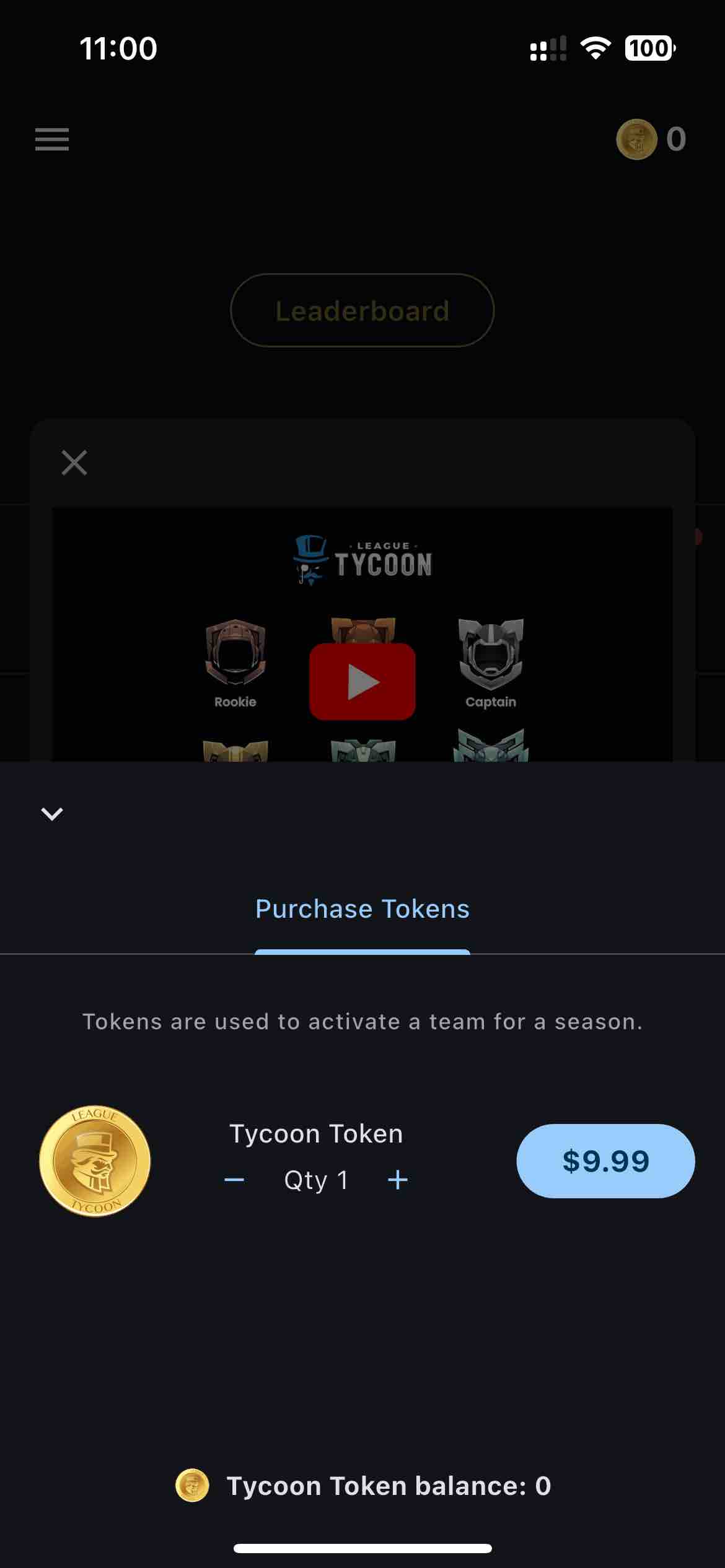 League Tycoon Fantasy Football