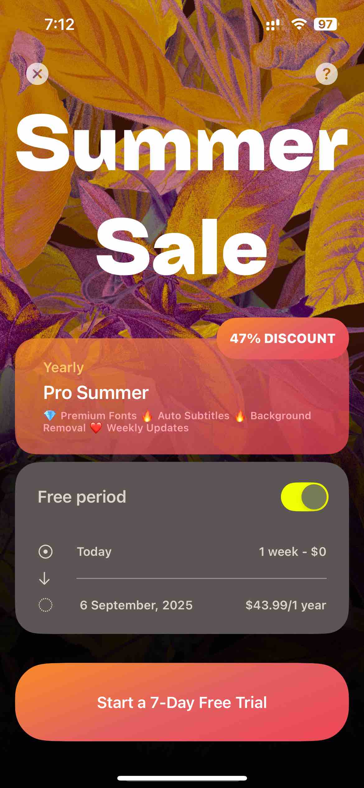 Leto: Font for Instagram Story