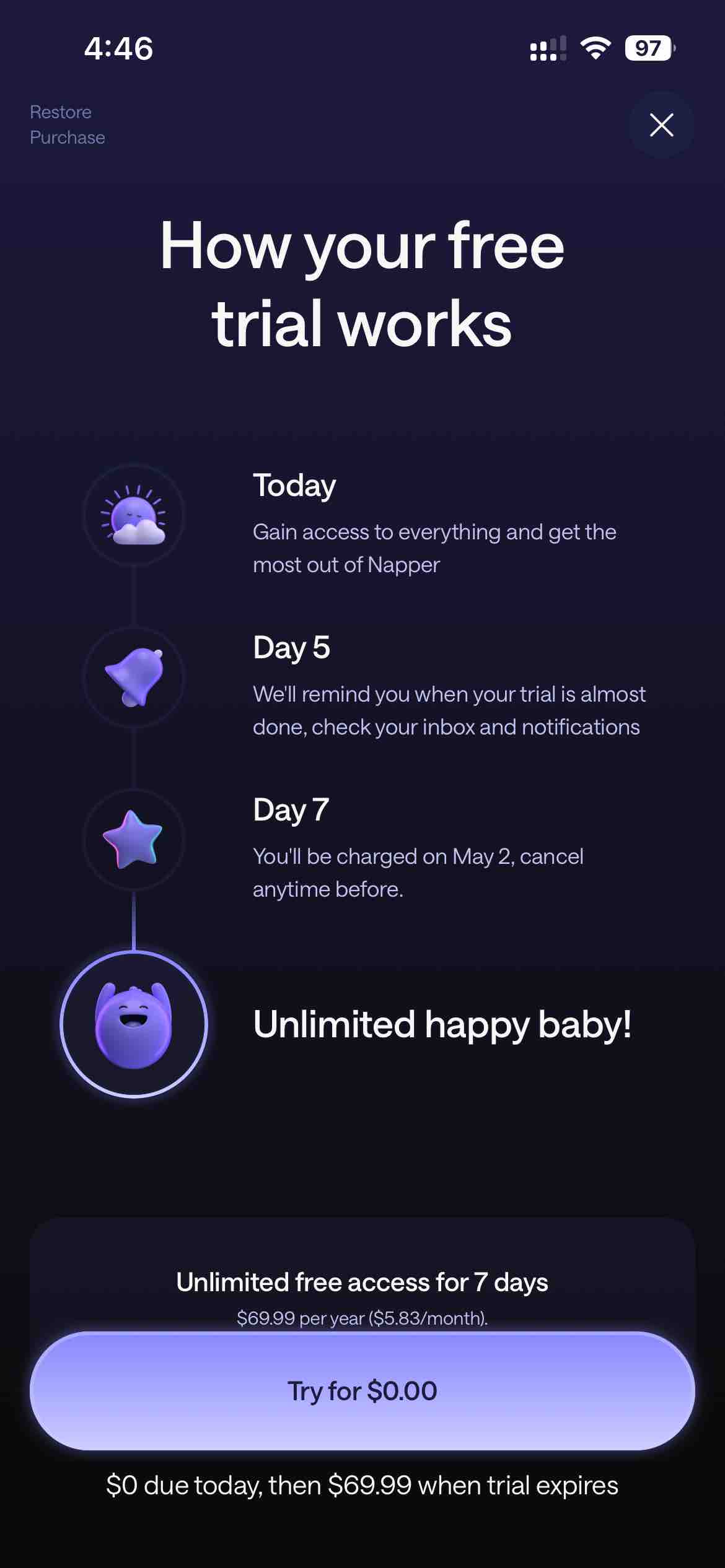 Napper: Baby Sleep Tracker