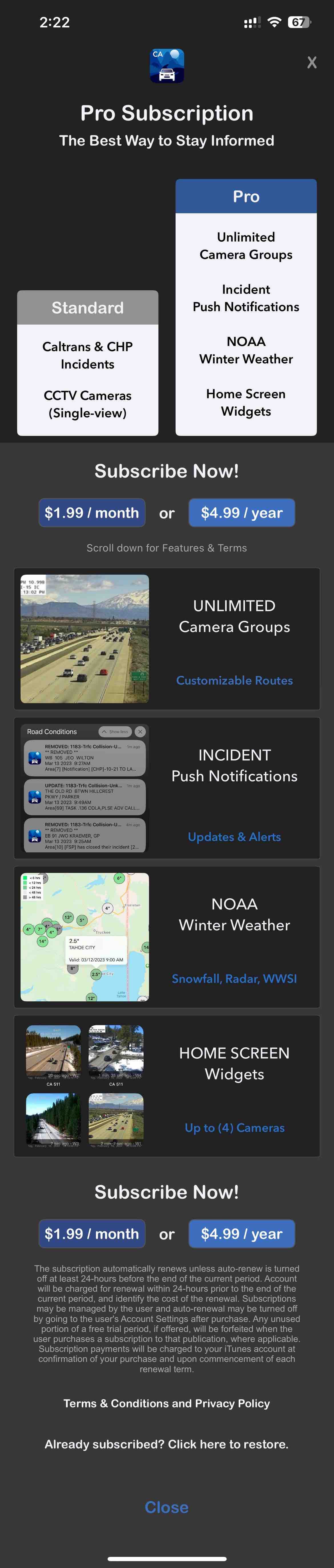 California 511 Road Conditions
