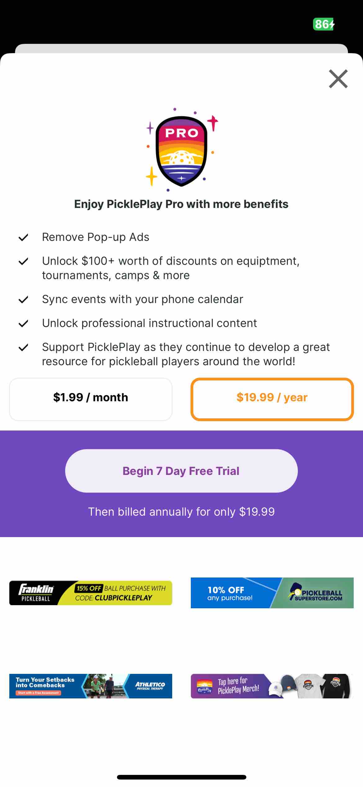 PicklePlay: Play Pickleball