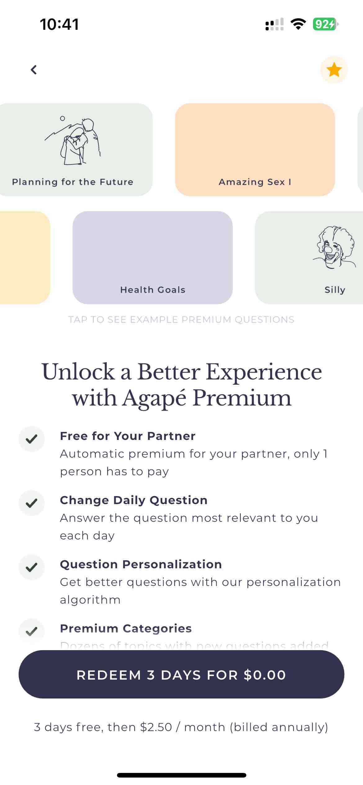 Agapé: Feel Close When Apart