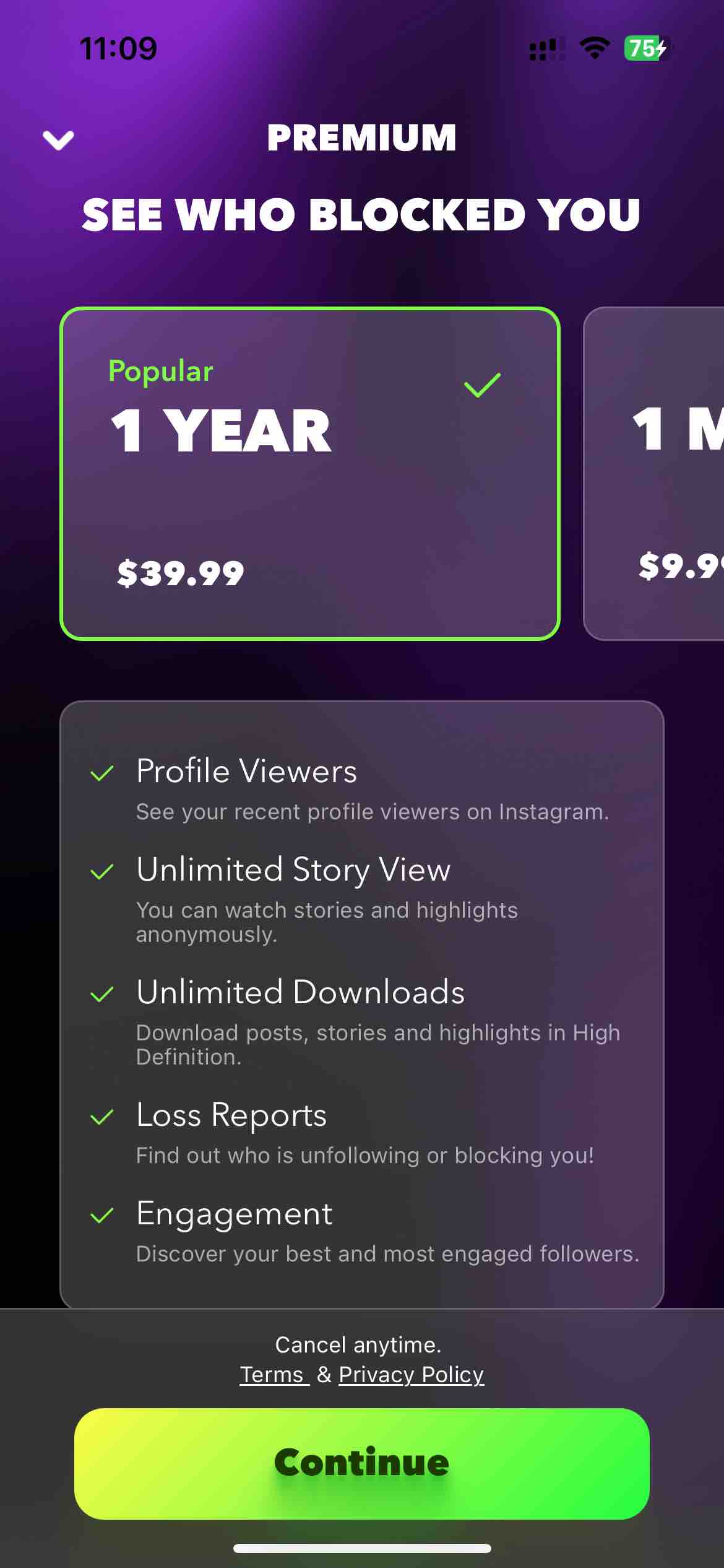 Profile Reports Tracker