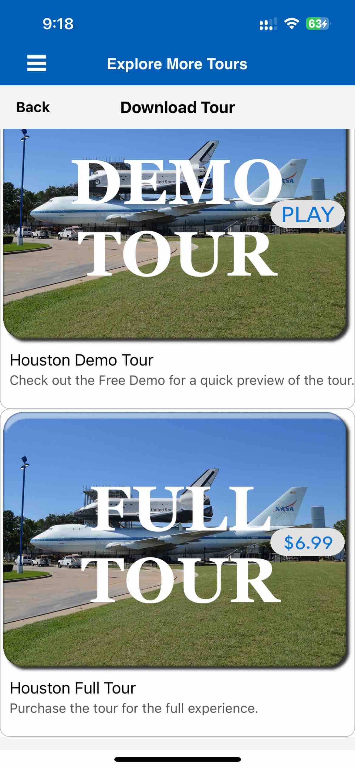 Houston Audio GPS Driving Tour