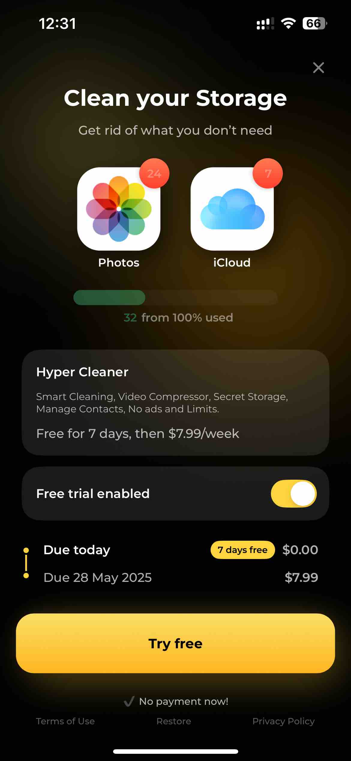 Hyper Cleaner: Clean Up Photos