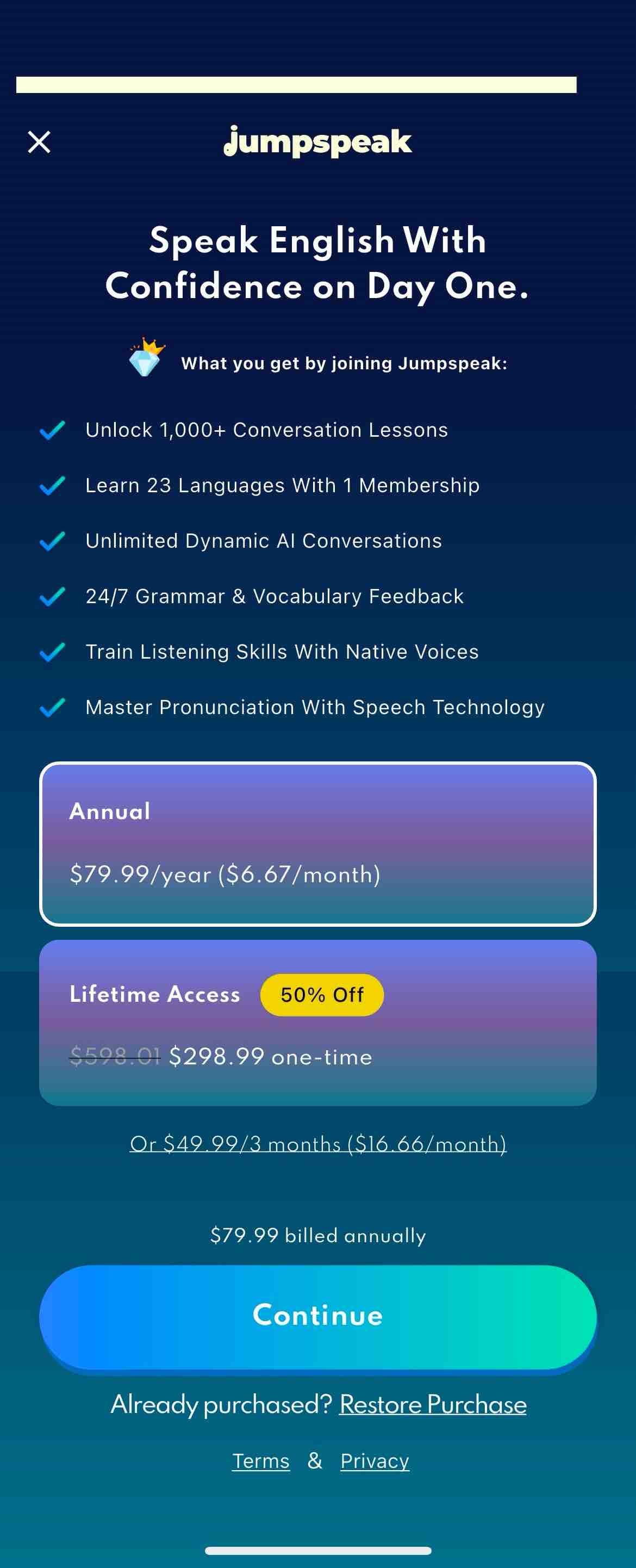 Jumpspeak | Language Learning
