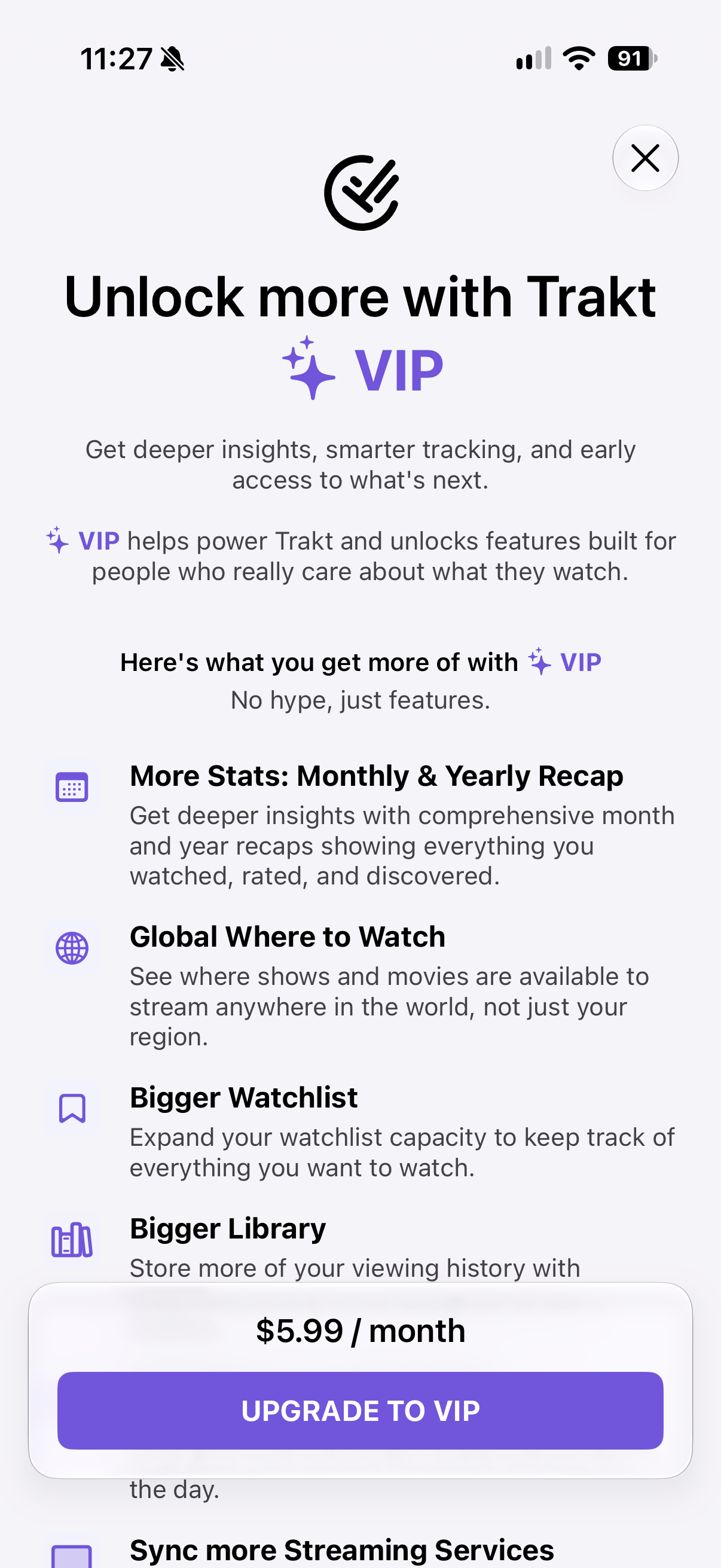 trakt.TV Shows & Movies