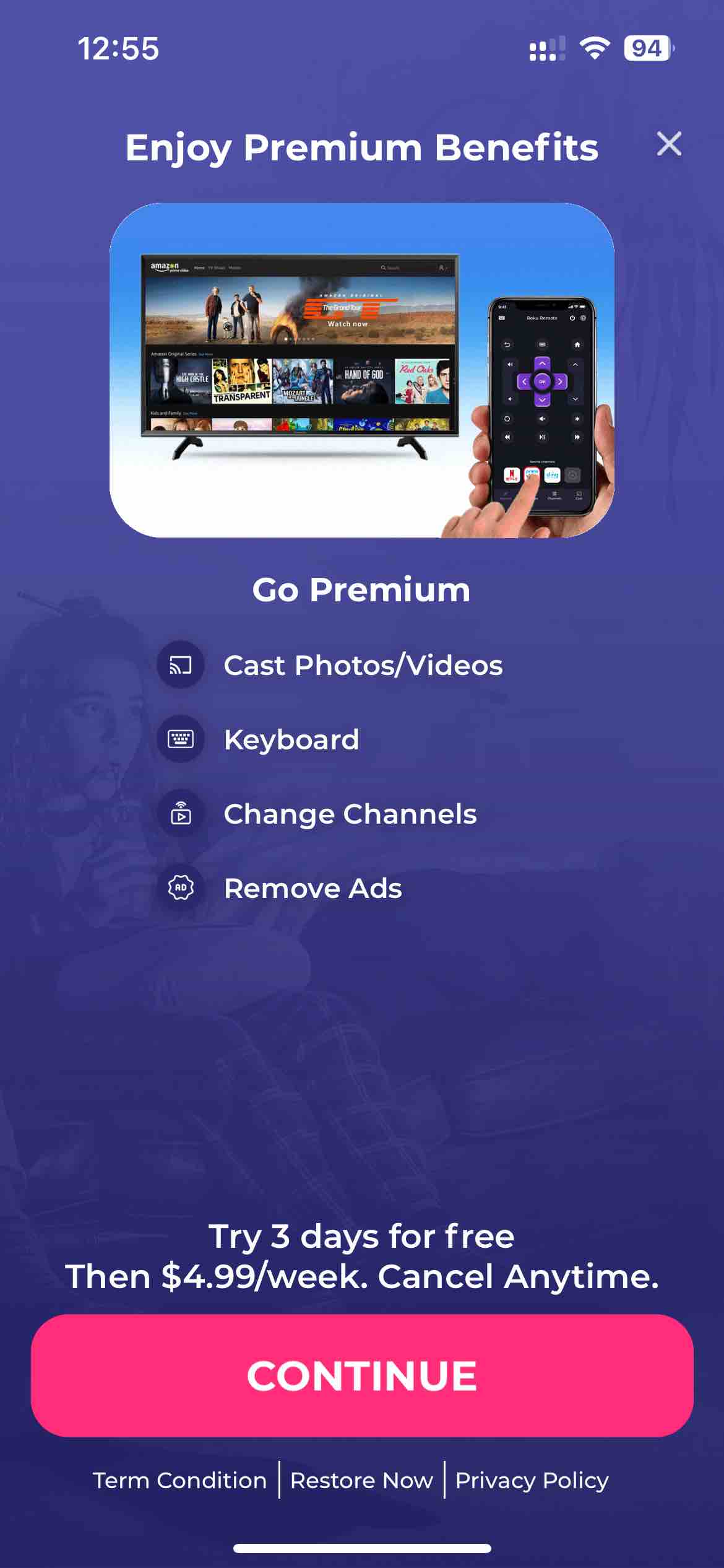 Remote for Roku TV: TCL & onn