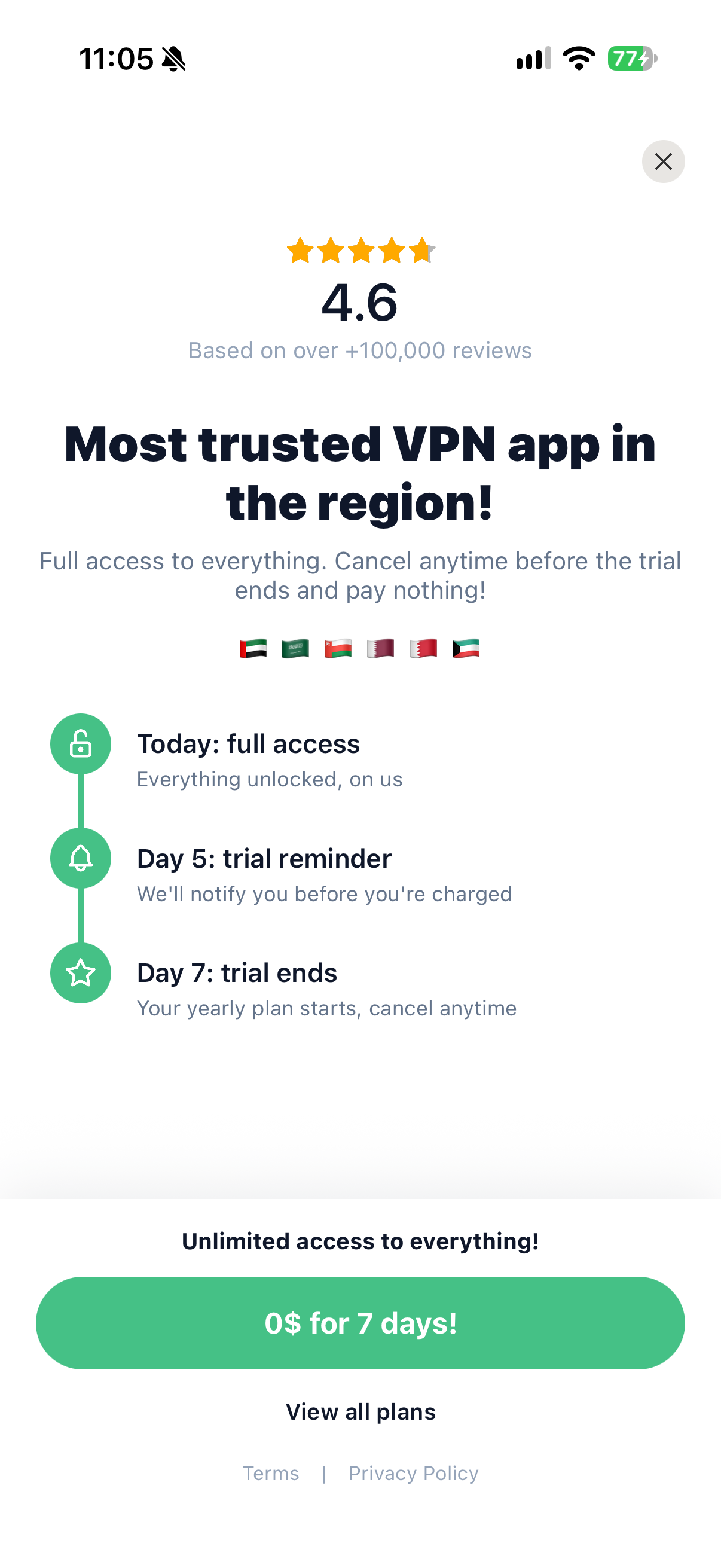 Mena VPN: UAE, KSA, Oman