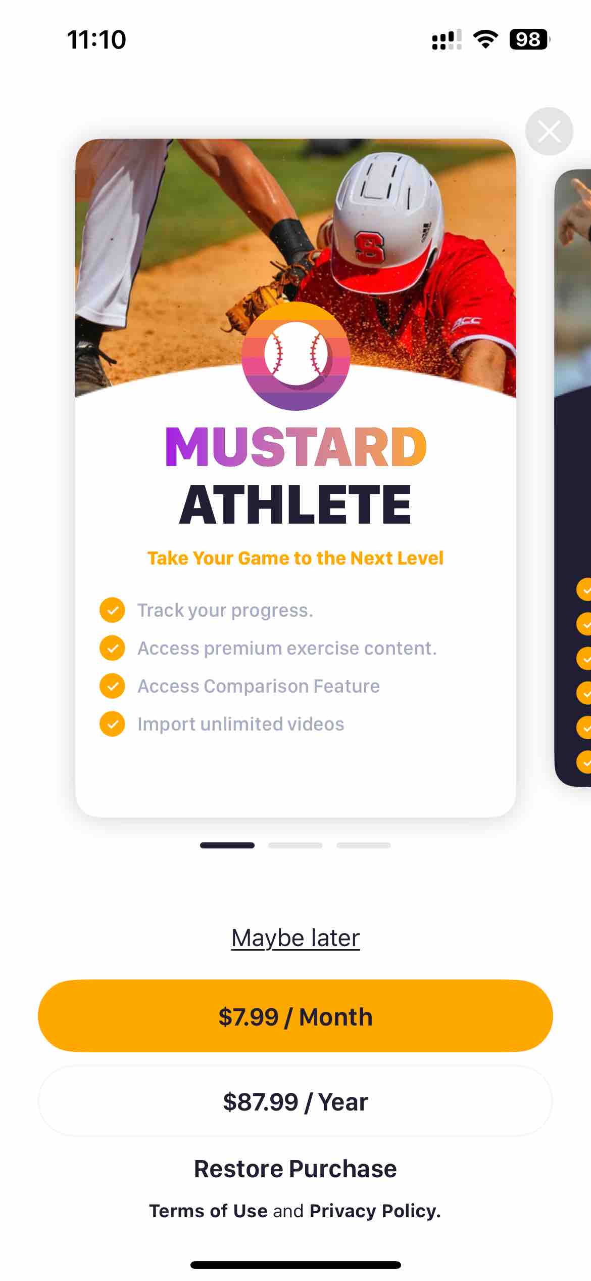 Mustard: Pitching