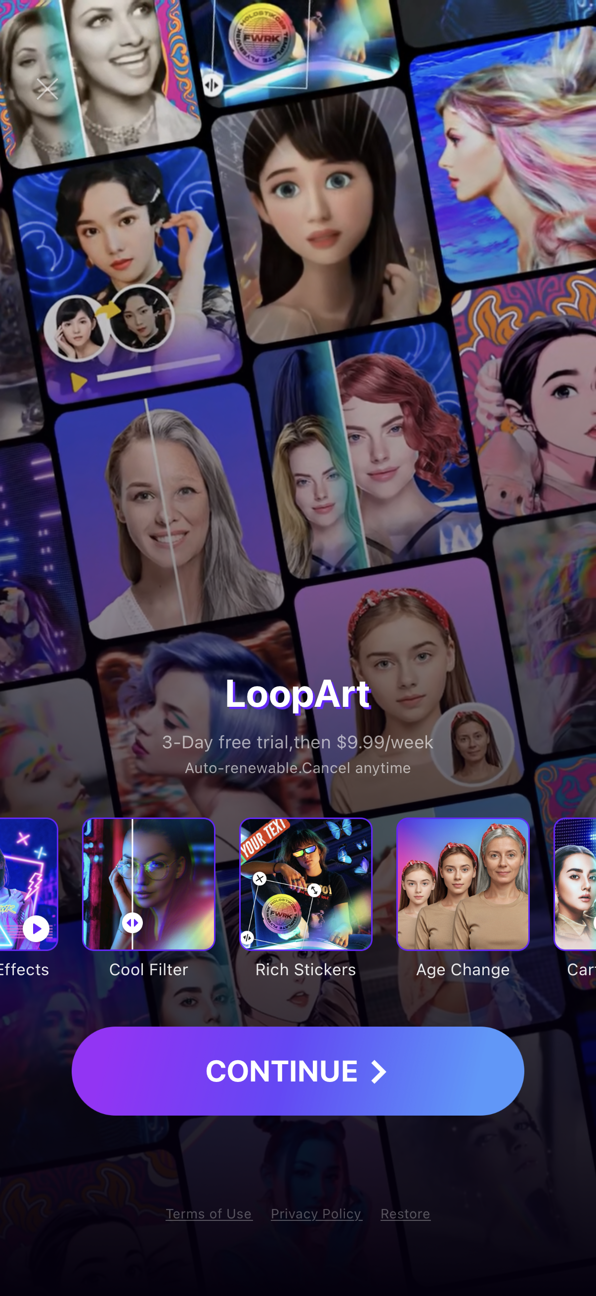 LoopArt - 3D Photo & Morph