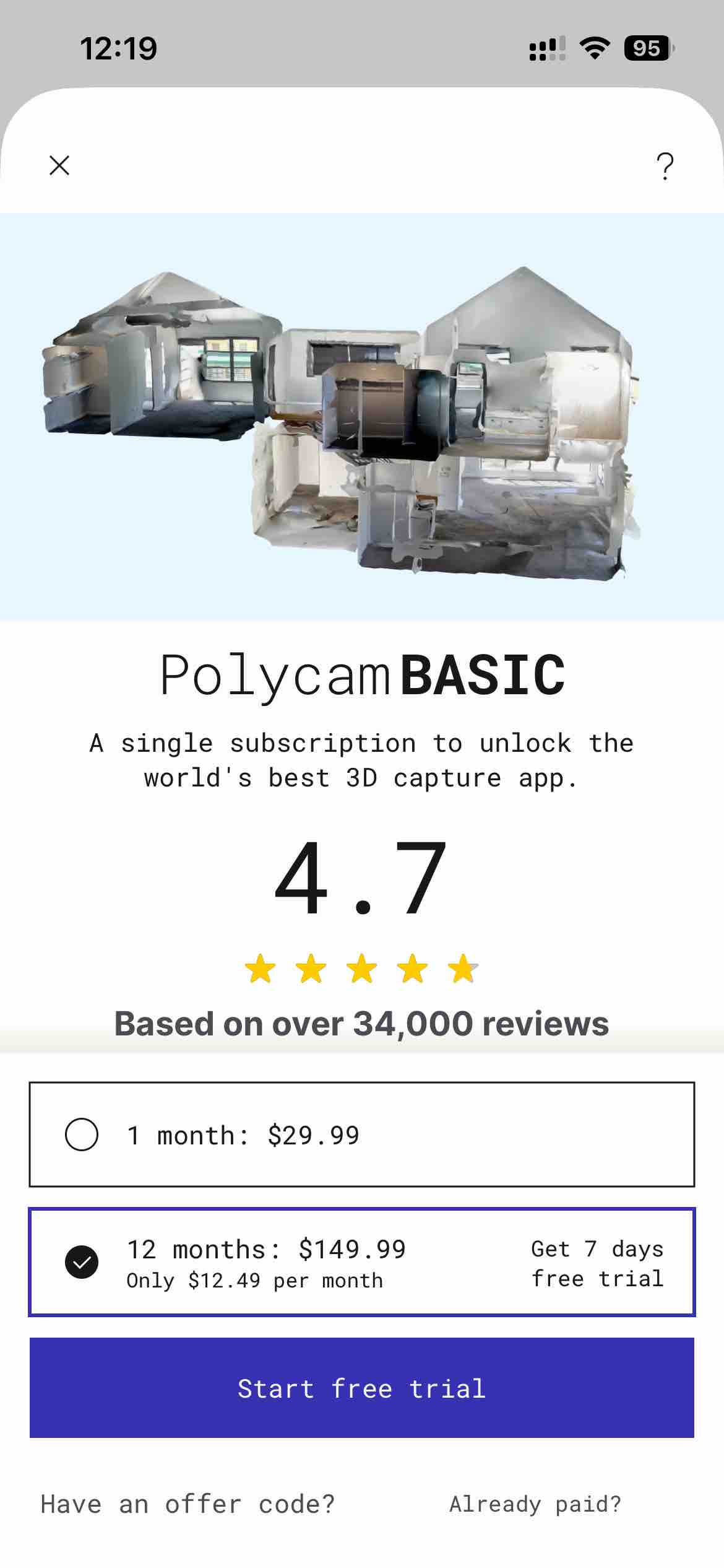 Polycam 3D Scans & Floor Plans