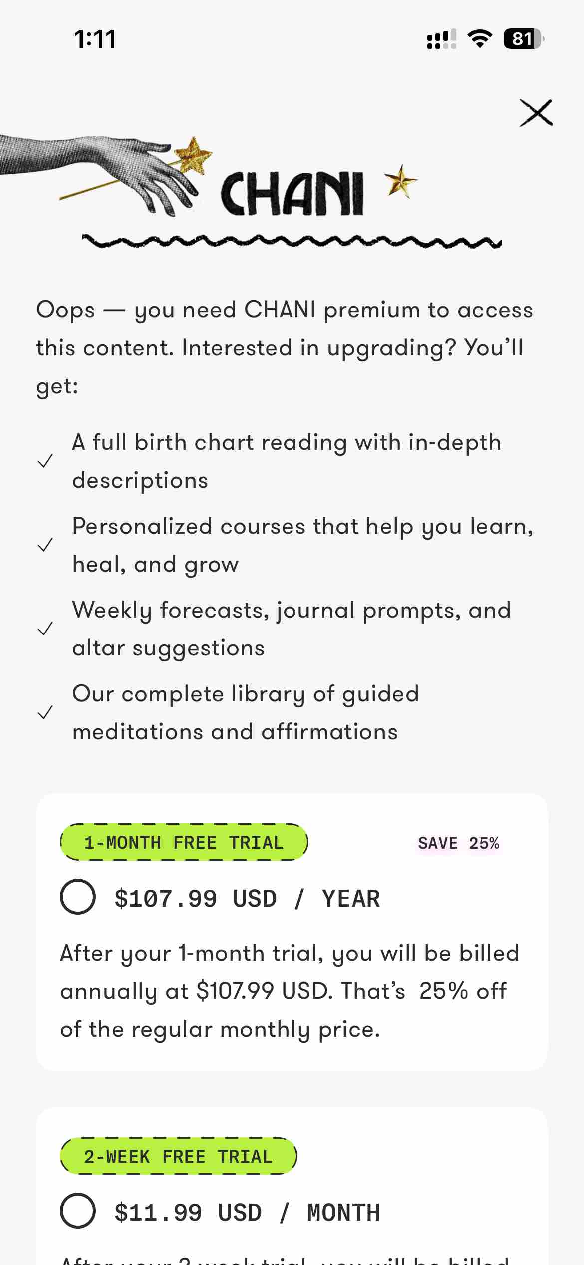 CHANI: Your Astrology Guide