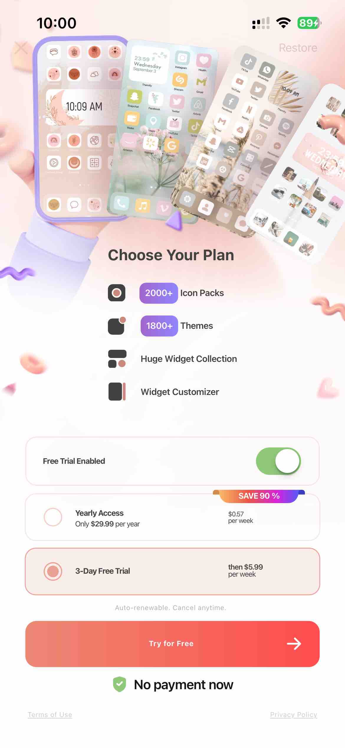 Themify - Widget & Icon Themes