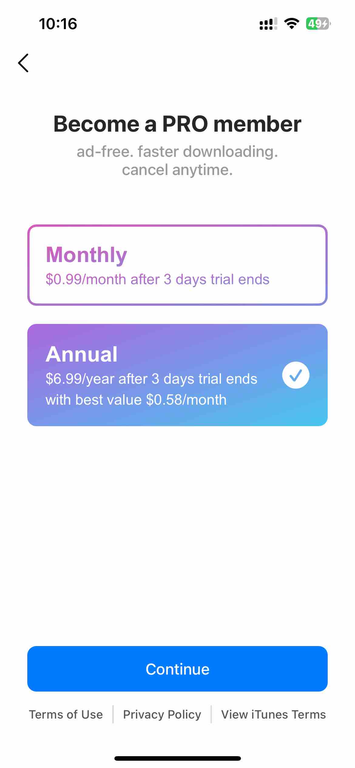 Instant Save