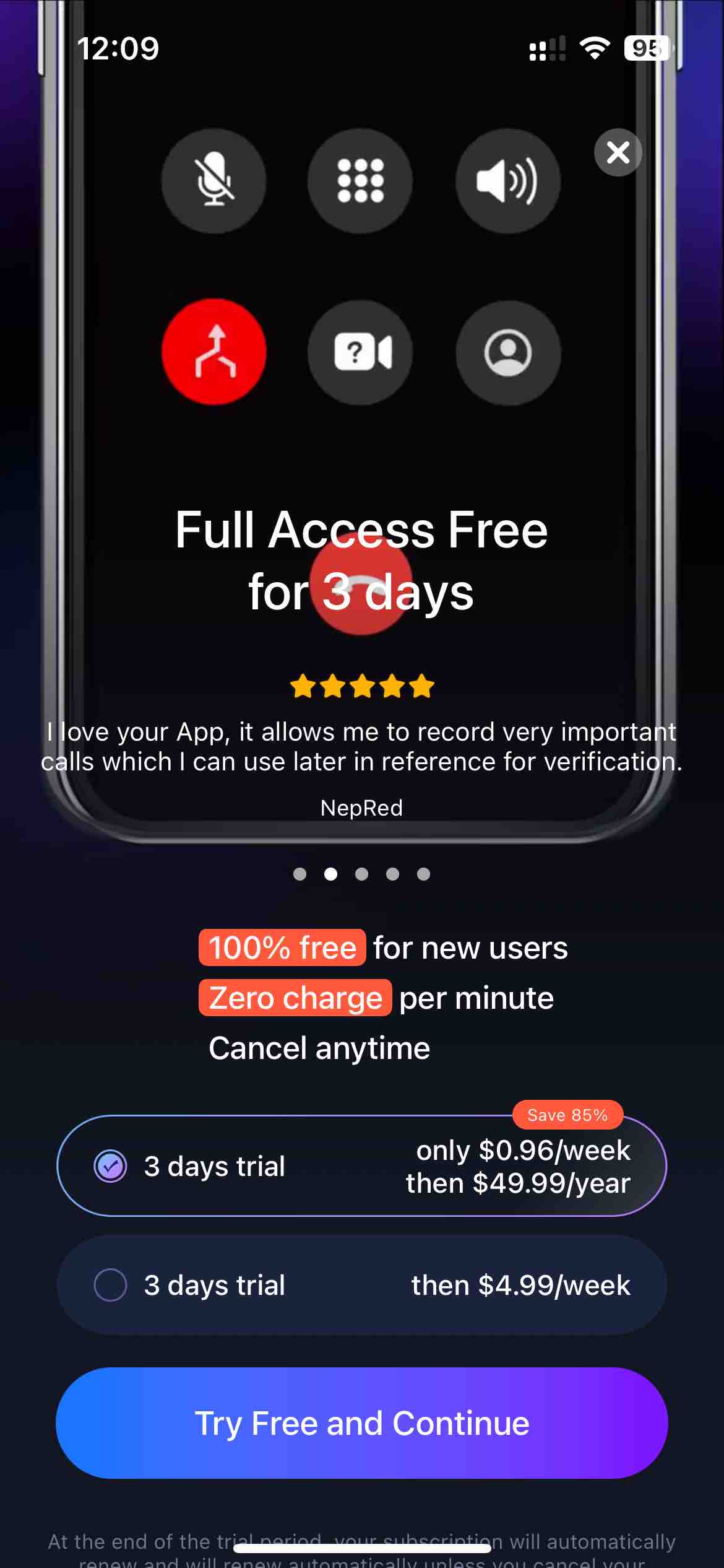 Easy Call Recorder:Phone Rev