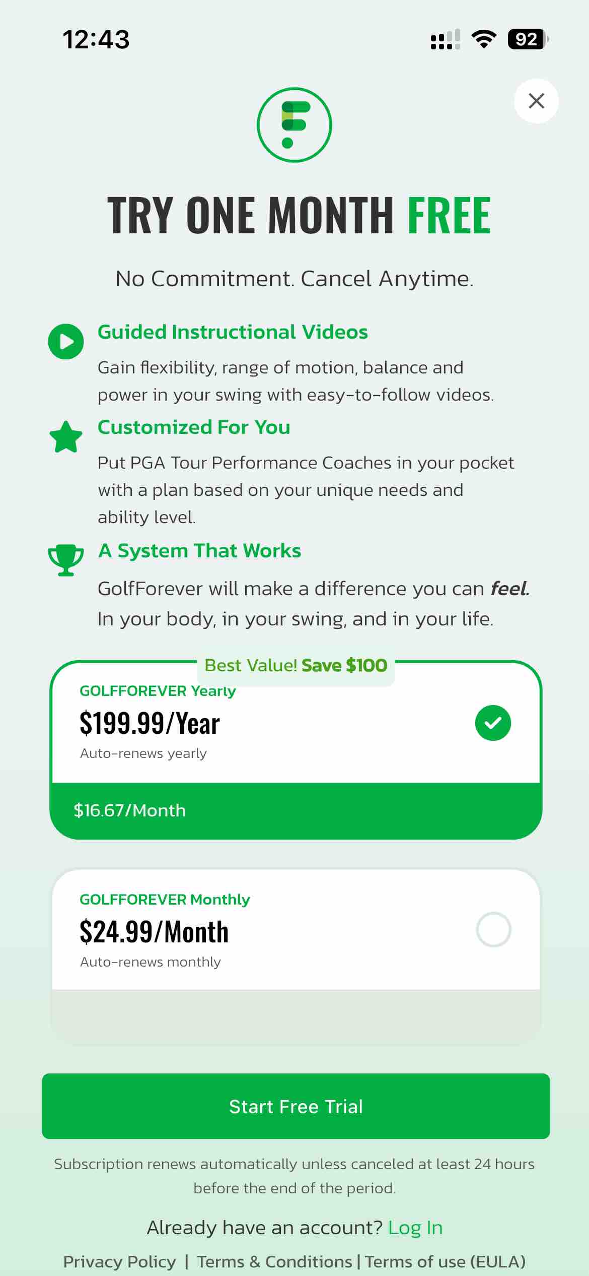 GOLFFOREVER