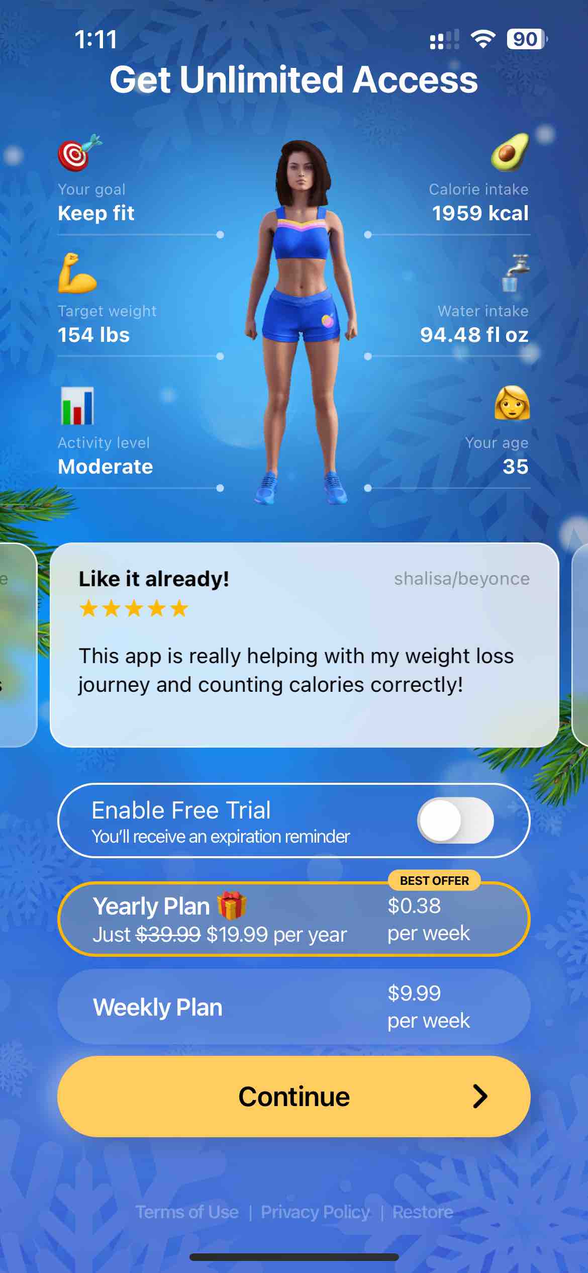 HitMeal Calorie & Food Tracker