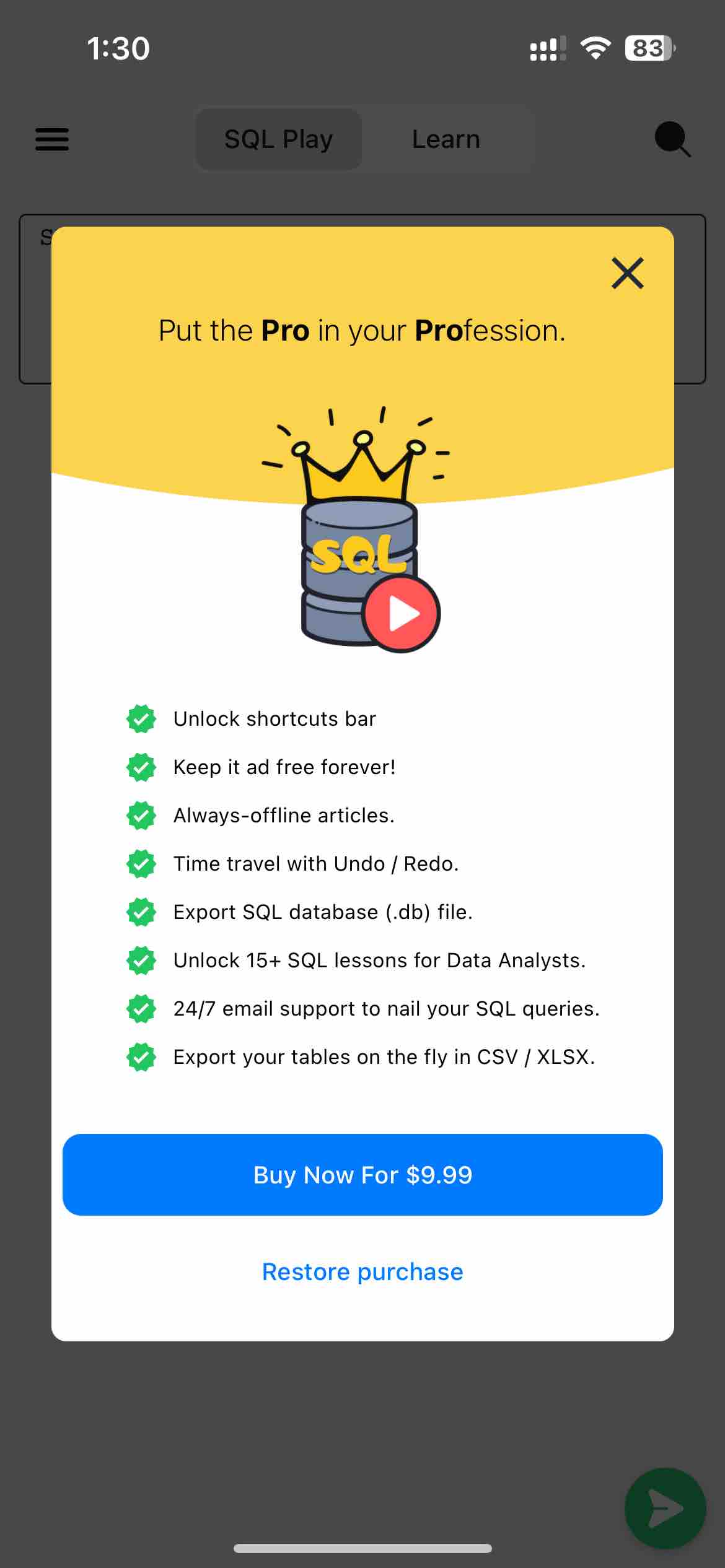 SQL Play — Learn SQL