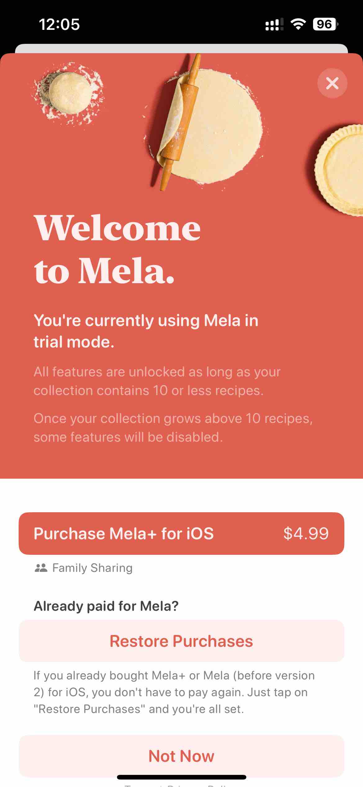 Mela - Recipe Manager