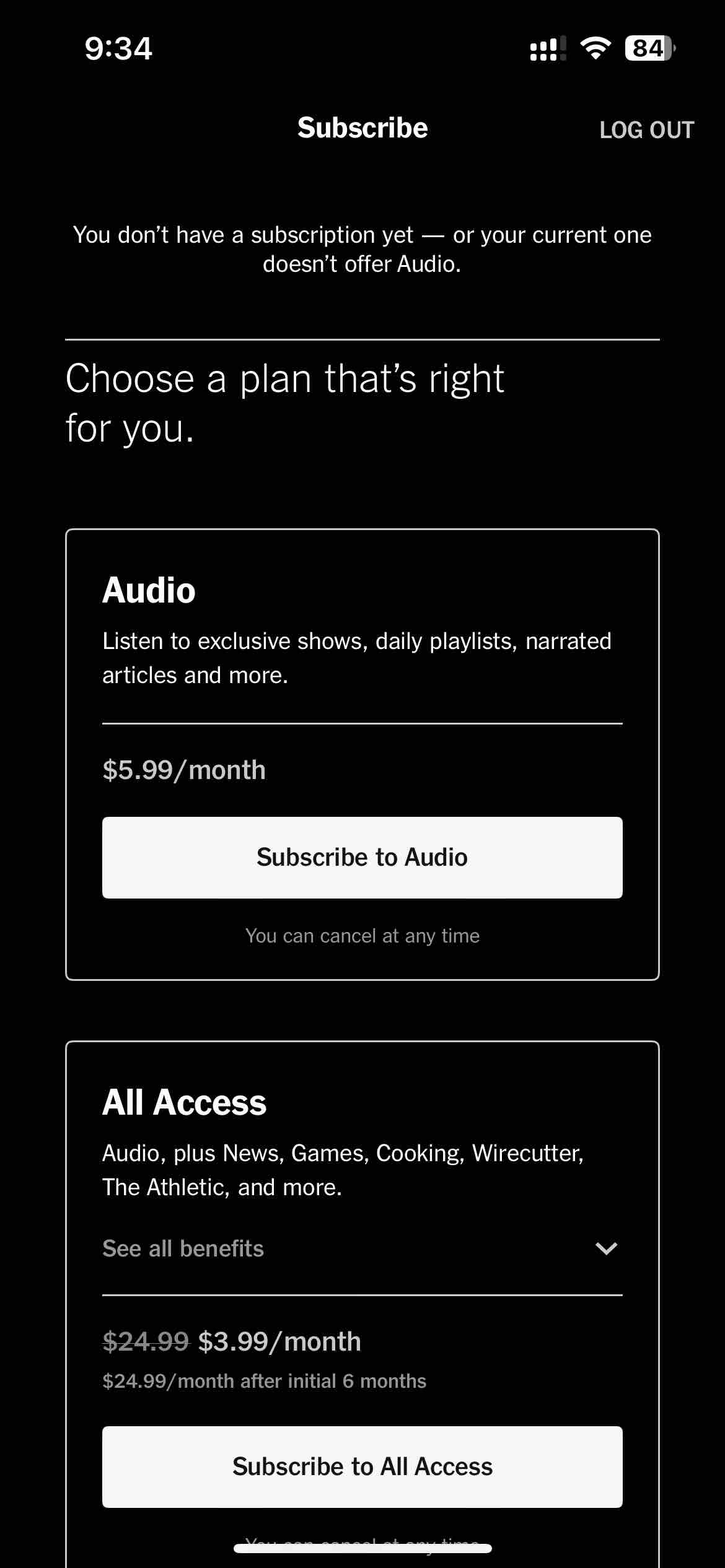 NYT Audio