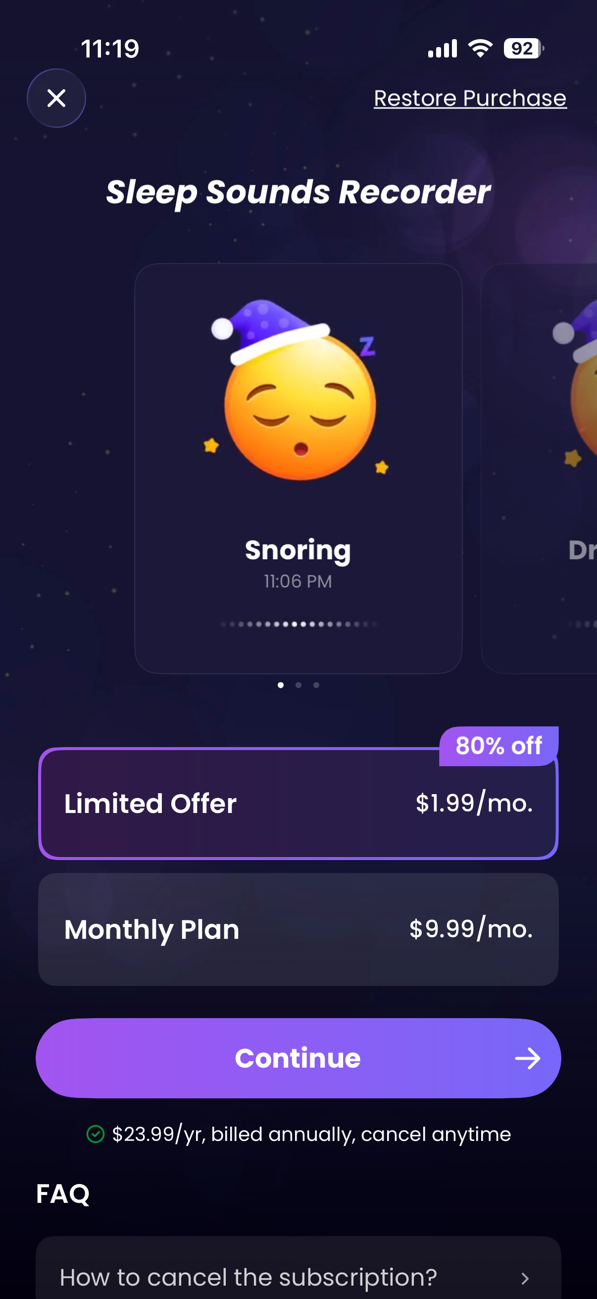 Sleep Tracker: Recorder, Sound