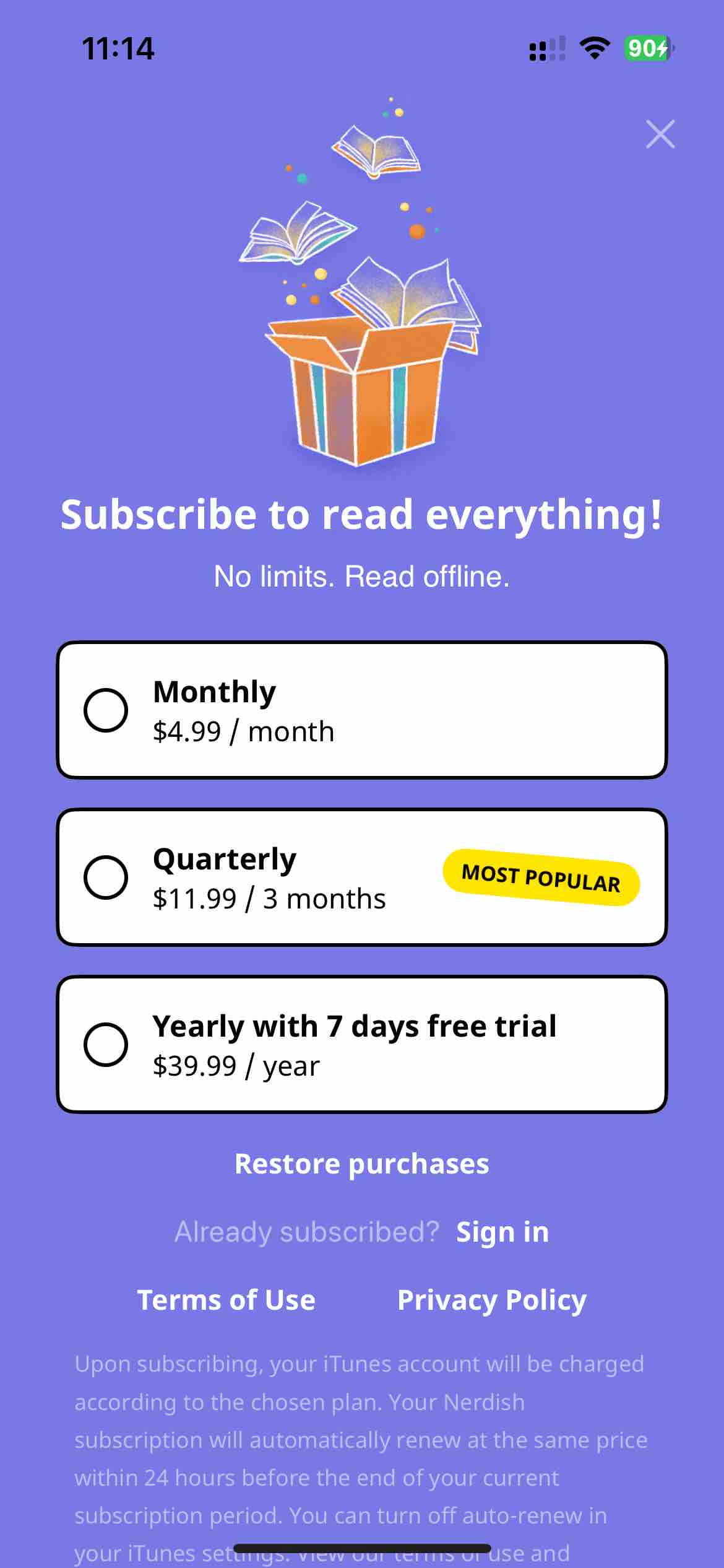 Nerdish: General Knowledge App