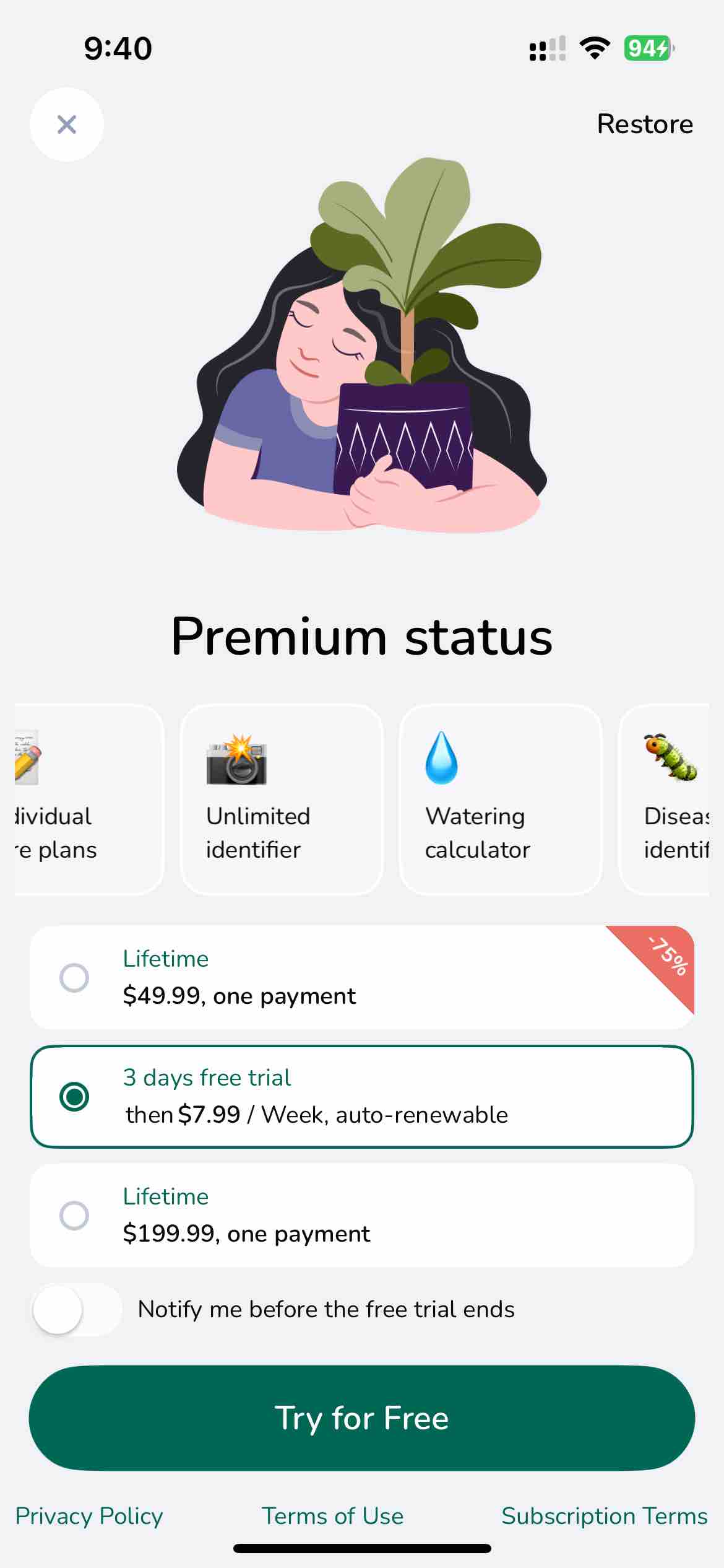 Plantfie・Plant Care Identifier