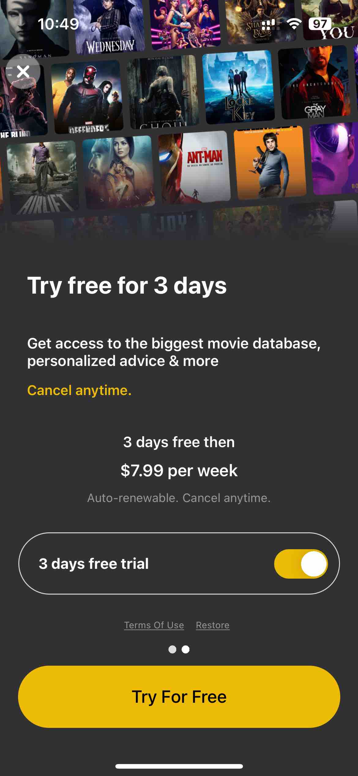 Movie Night - Swipe & Watch