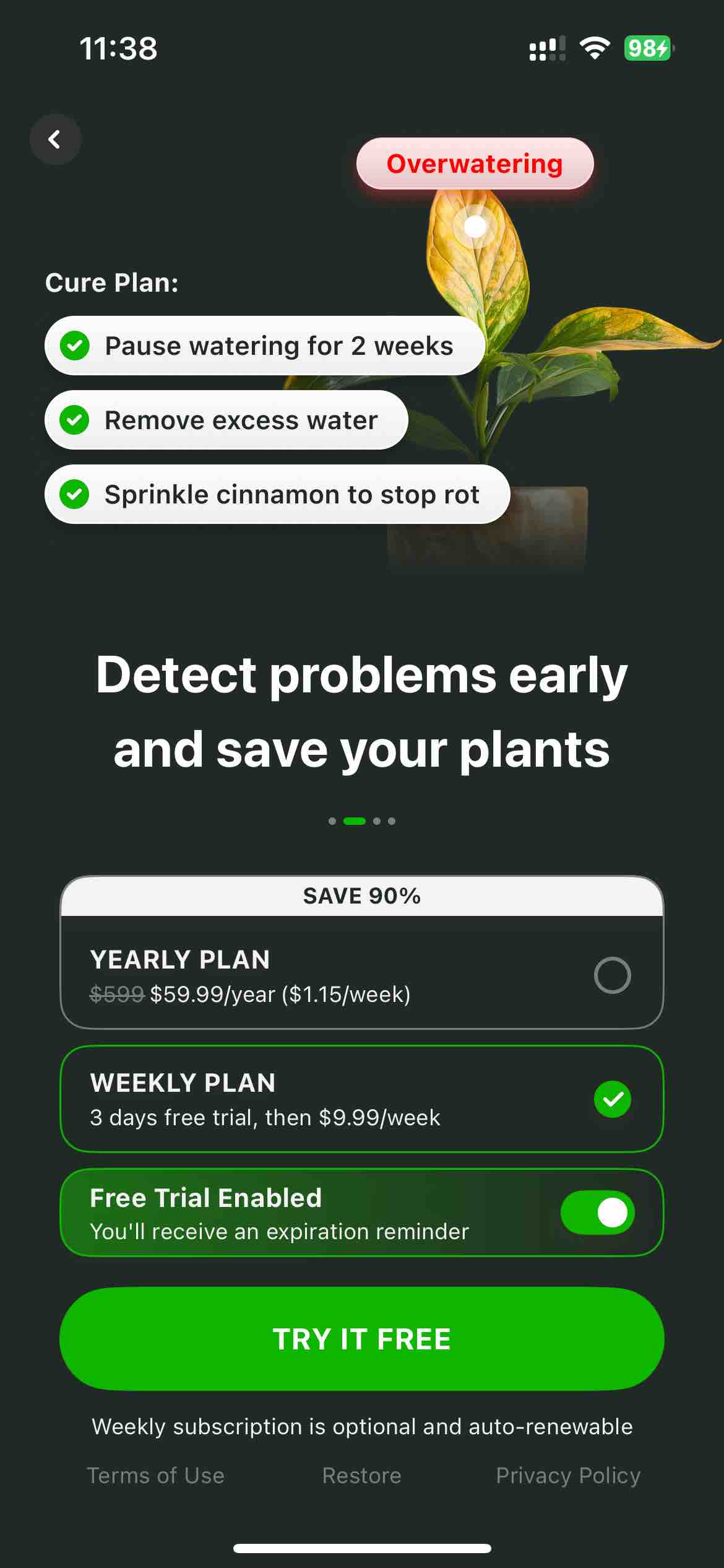 Plant Identifier & Care App
