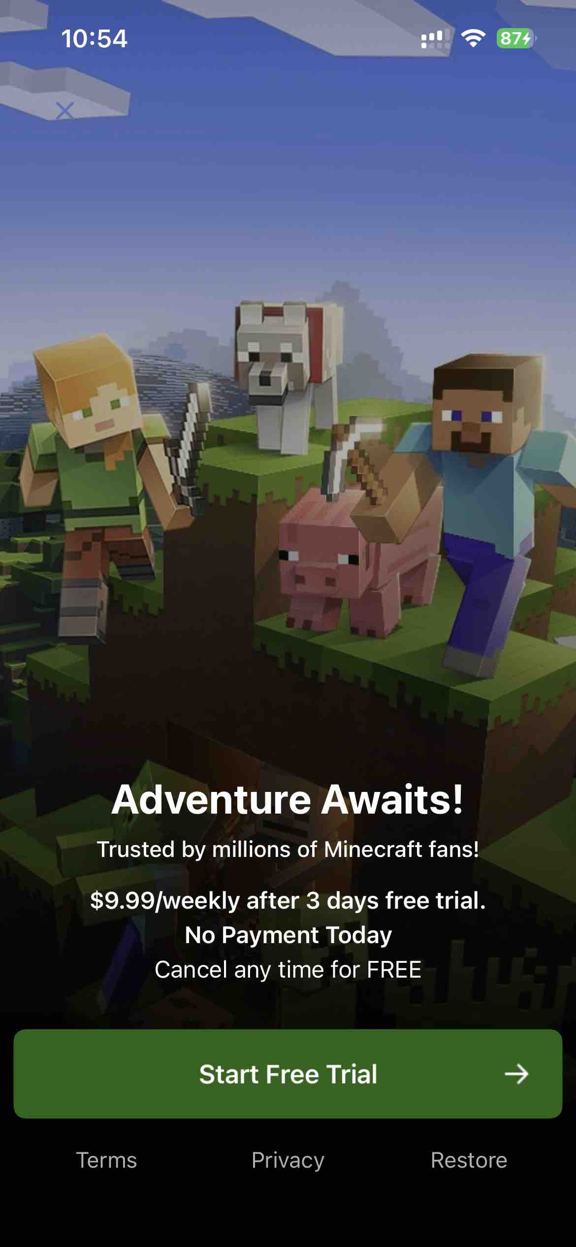 World of Mods for Minecraft PE