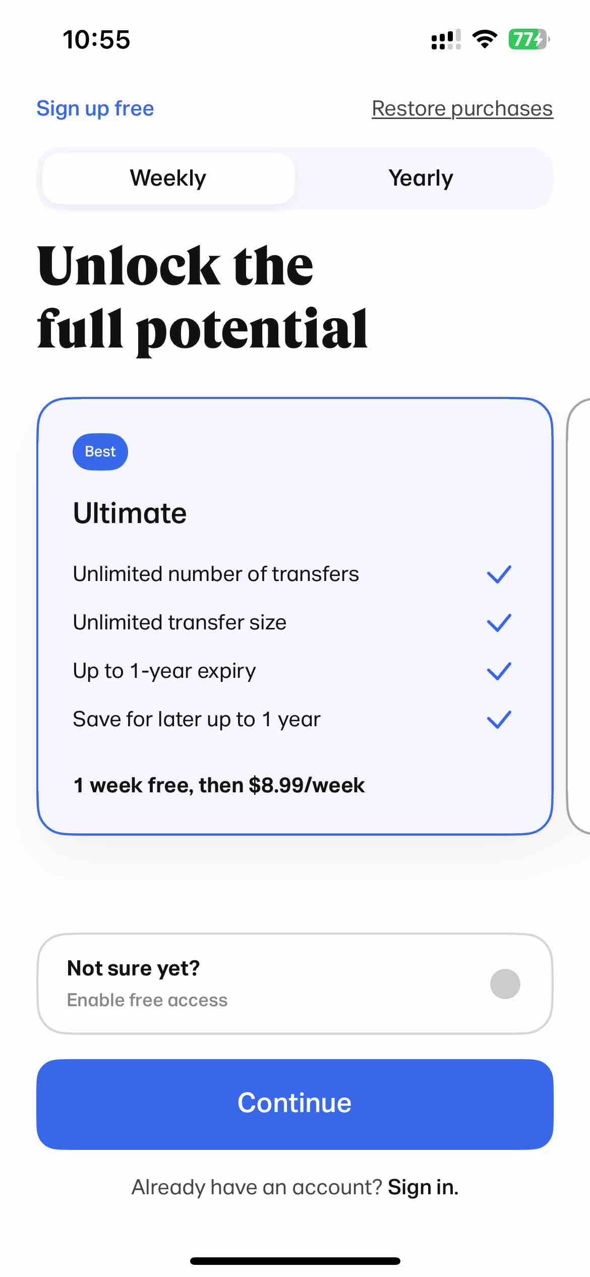 WeTransfer: Transfer Files