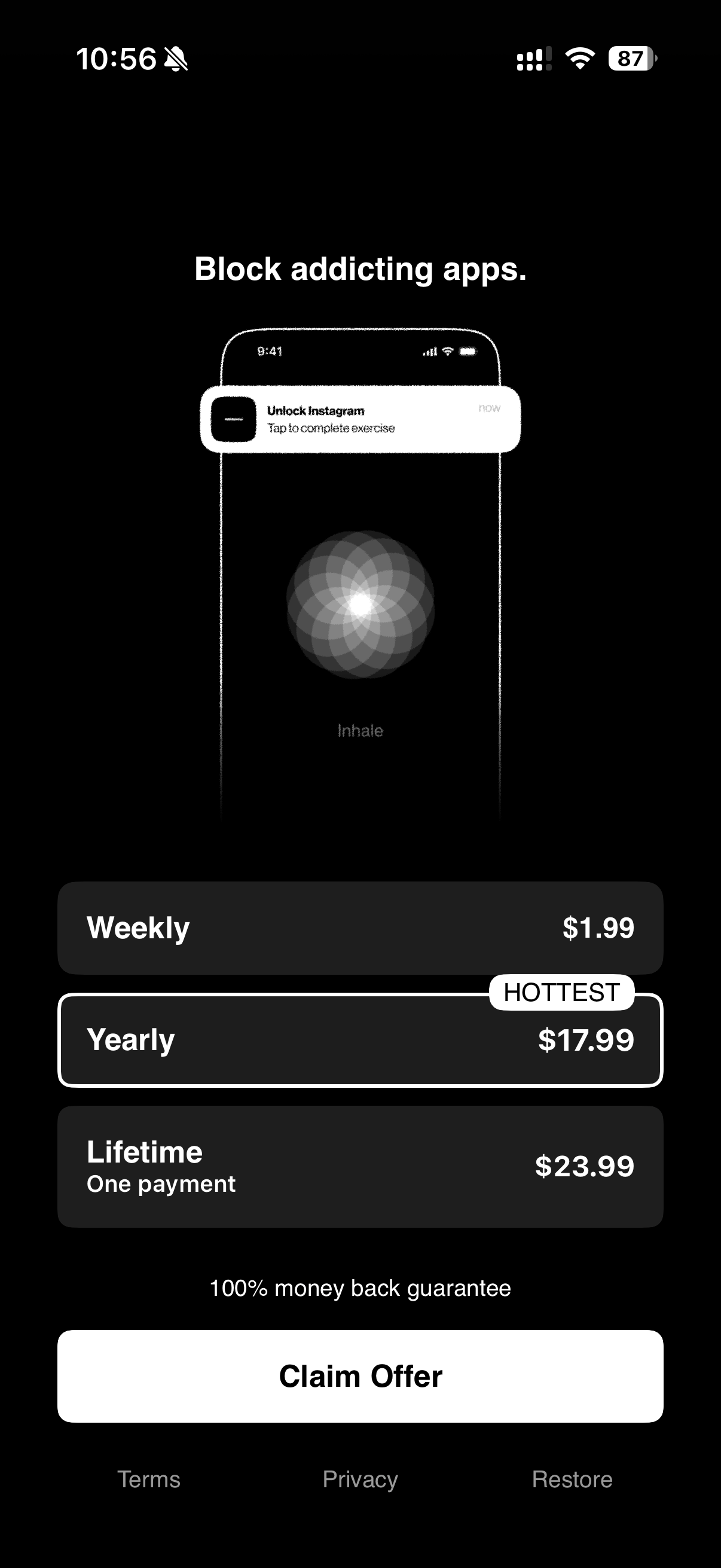 Blank Spaces Launcher