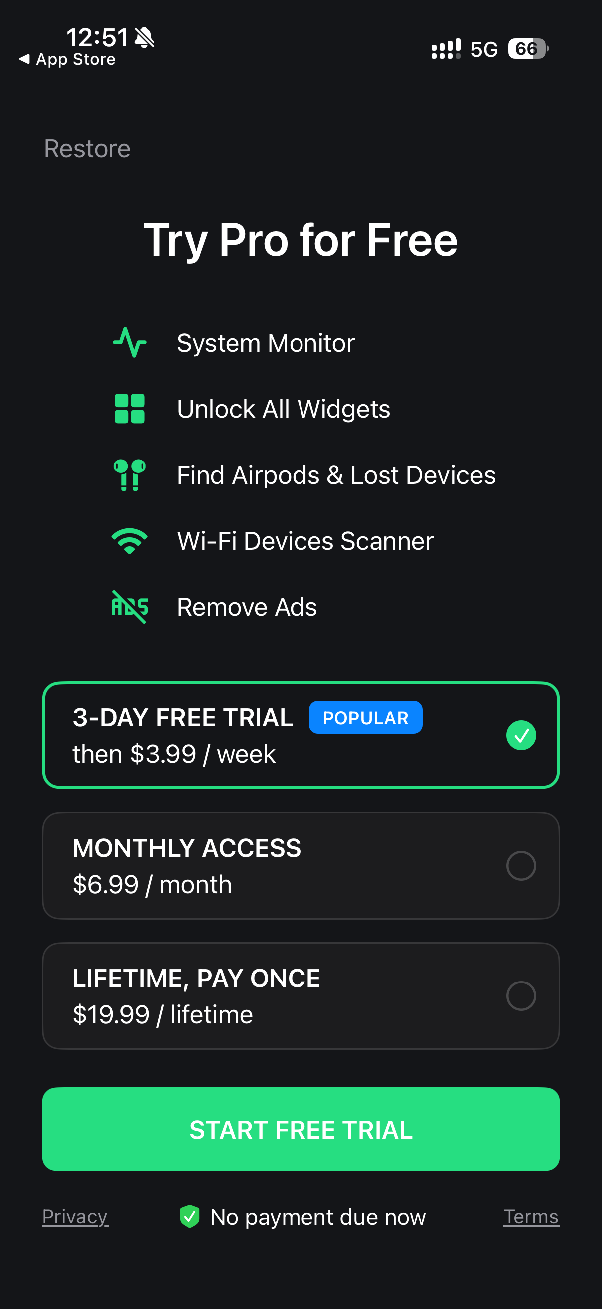Battery Widget: Device Health