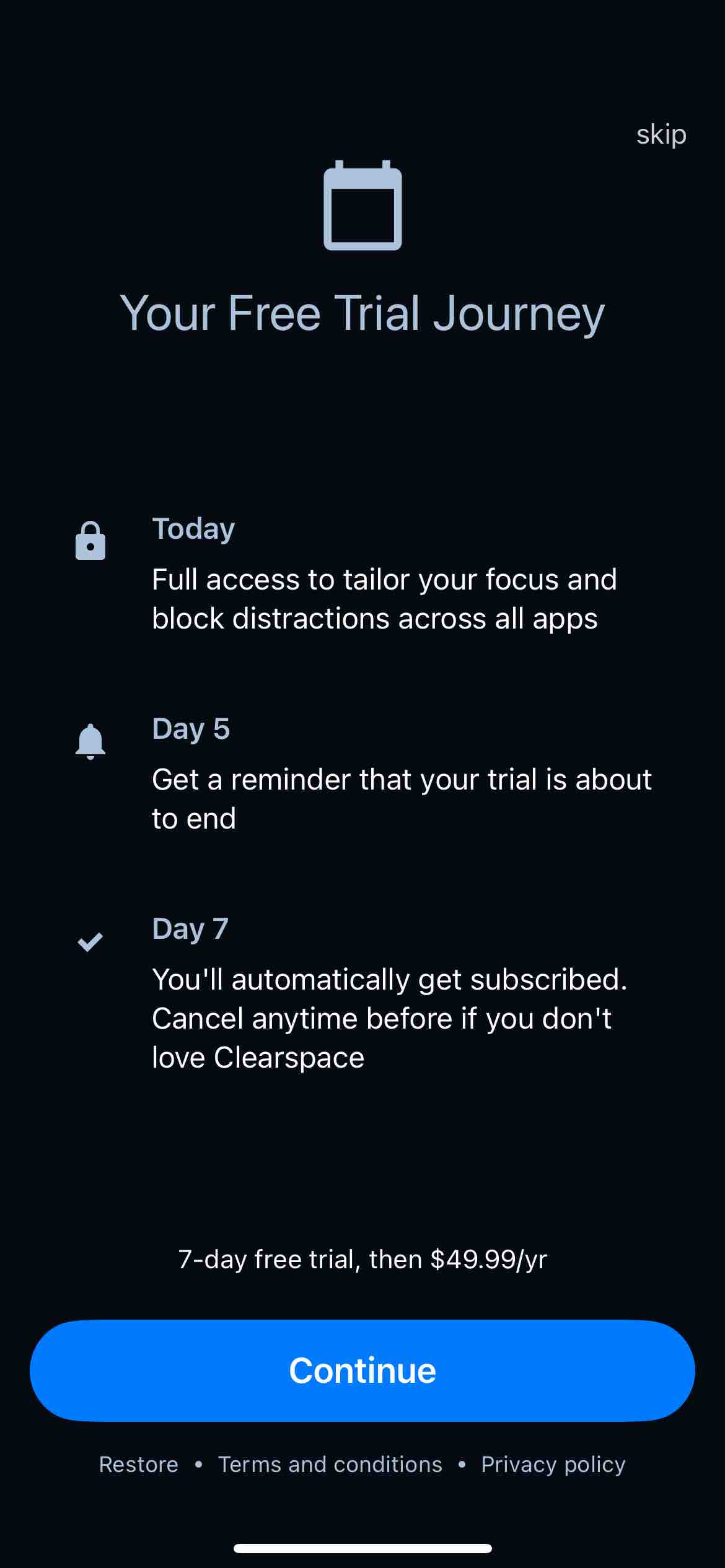 ClearSpace: Reduce Screen Time