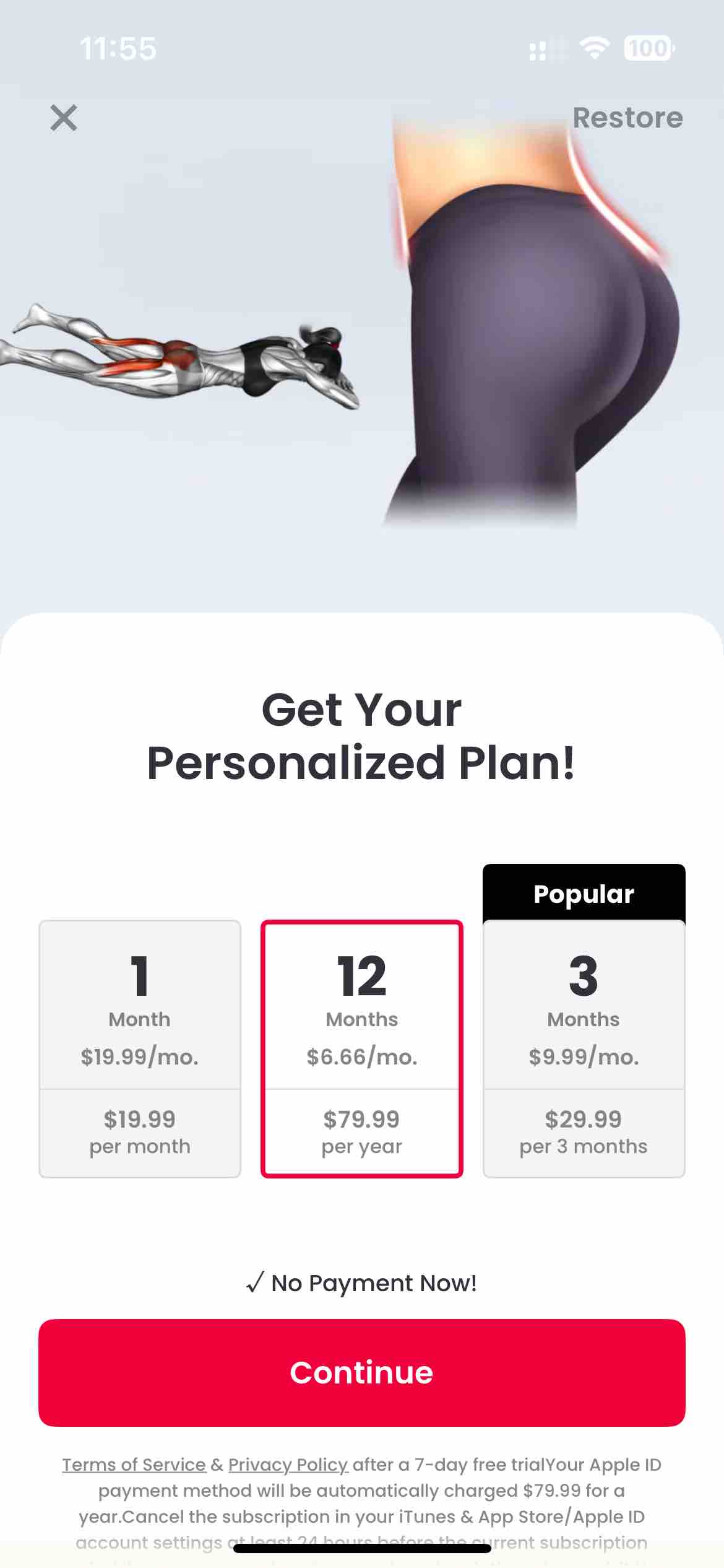 JustFit: Lazy Workout & Fit