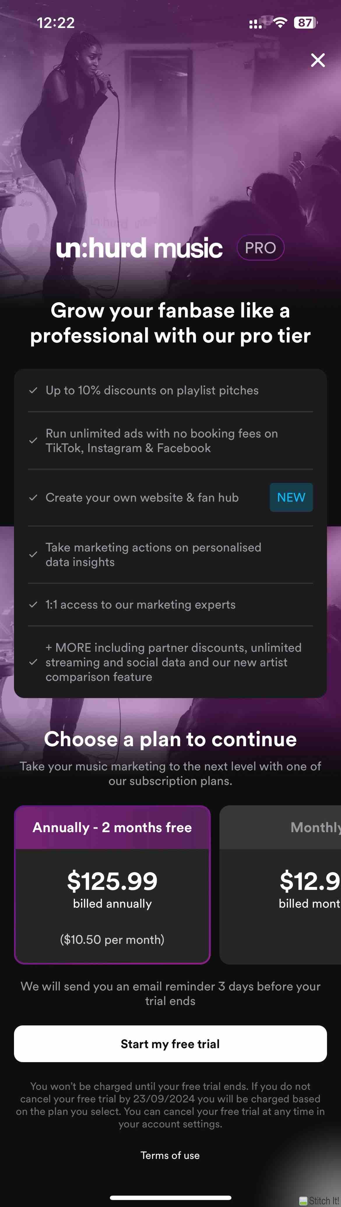 un:hurd: Music Marketing