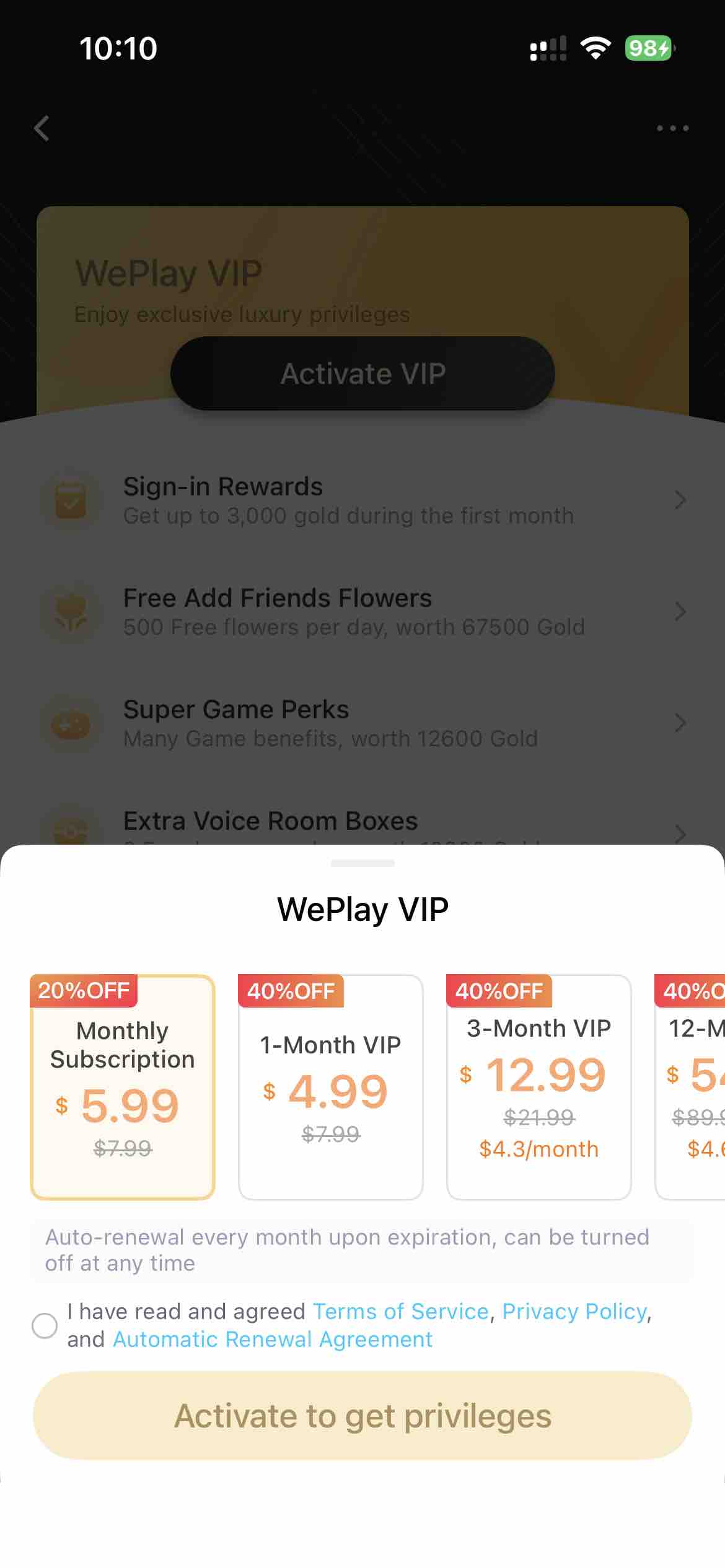 WePlay - Game and Party