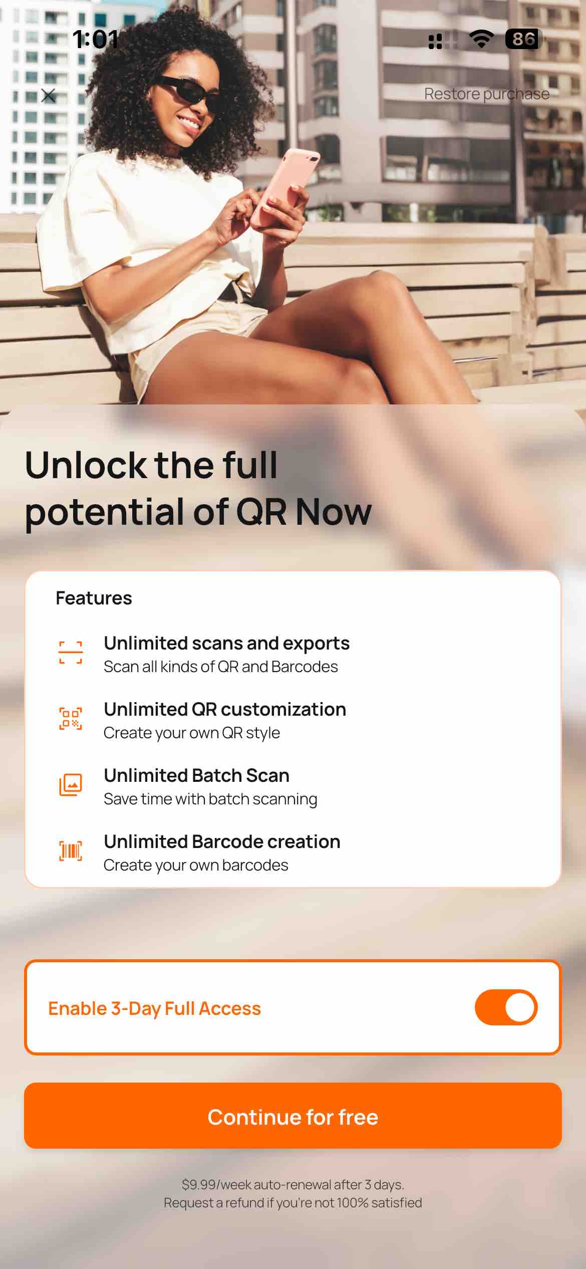 QR Code Reader＊Barcode Scanner